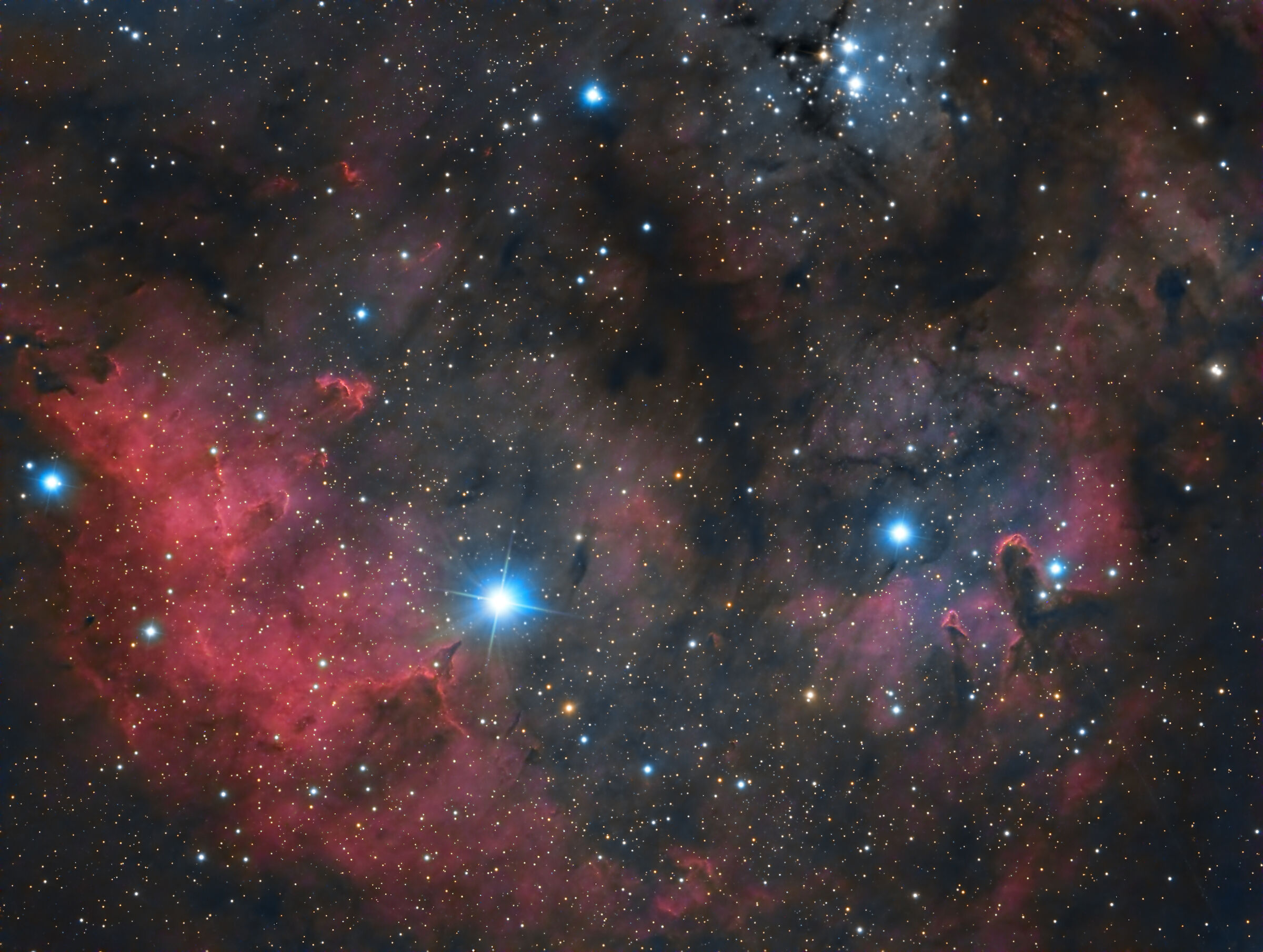 Nebula NGC7822