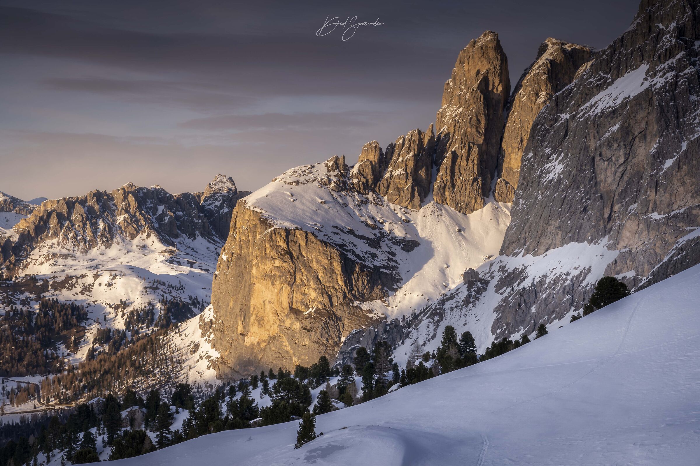Tramonto sulle Dolomiti