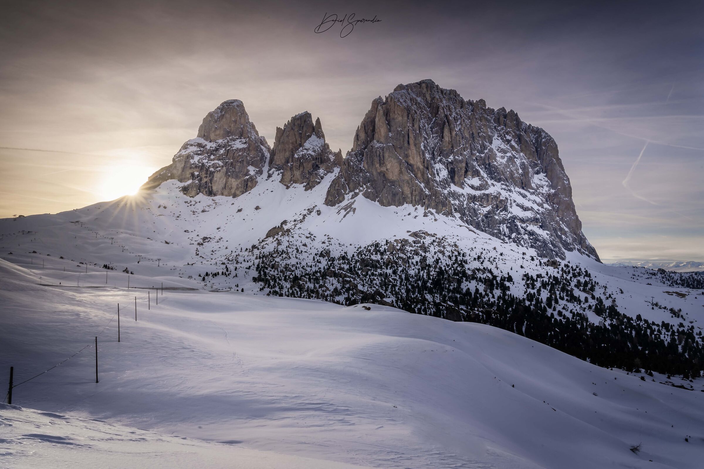 Tramonto sulle Dolomiti