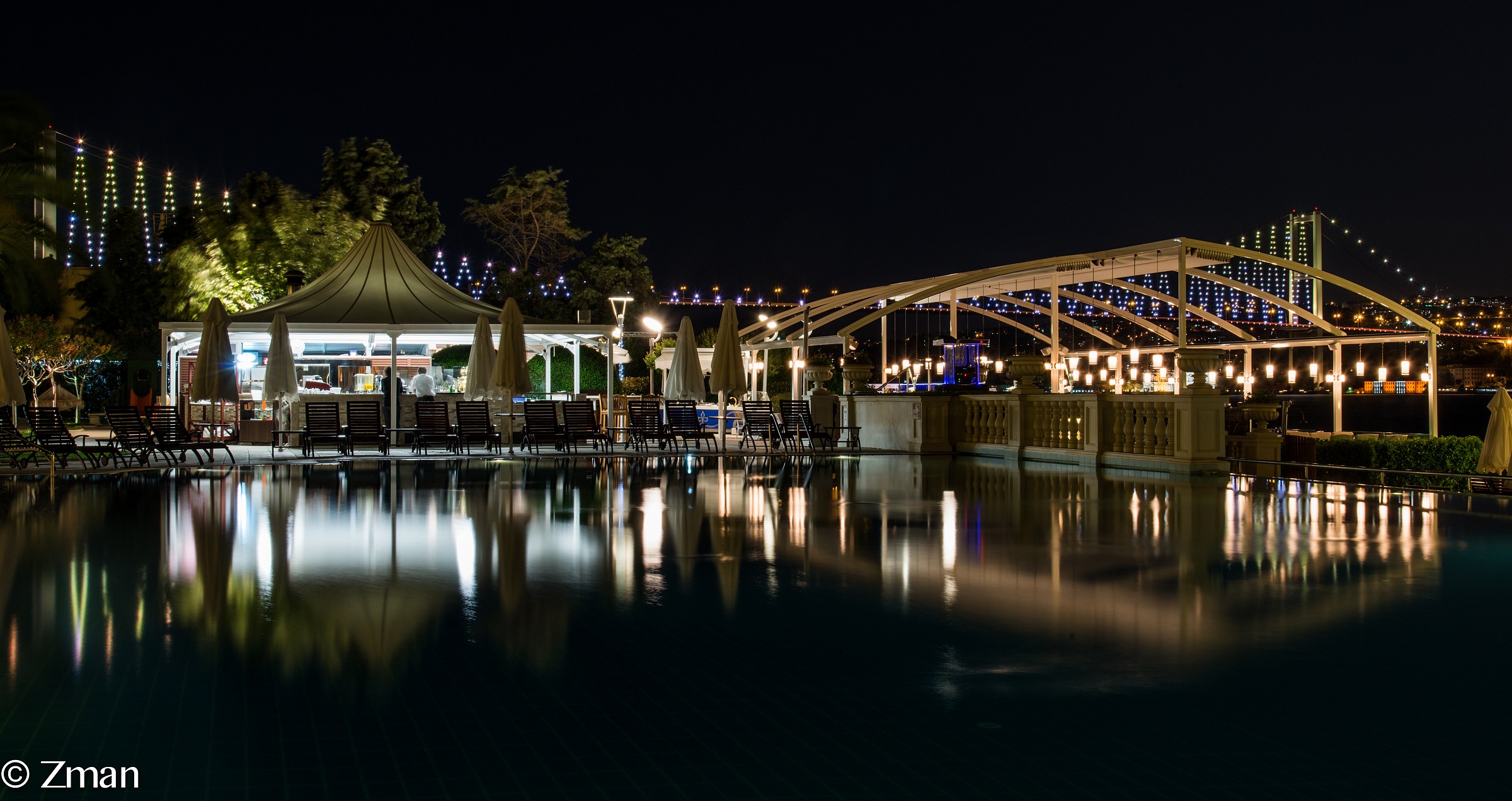 Kempenski Outdoor Restaurant and Pool