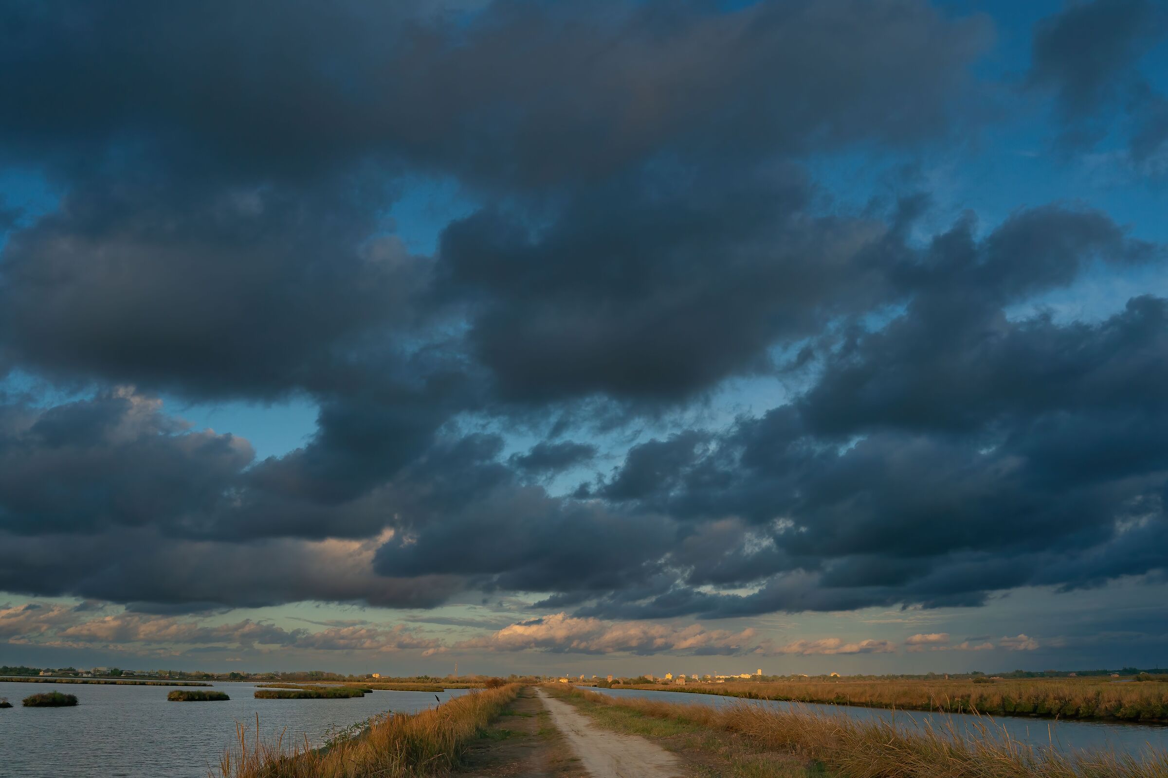 Sunset in Valle Fattibello (Comacchio - FE)
