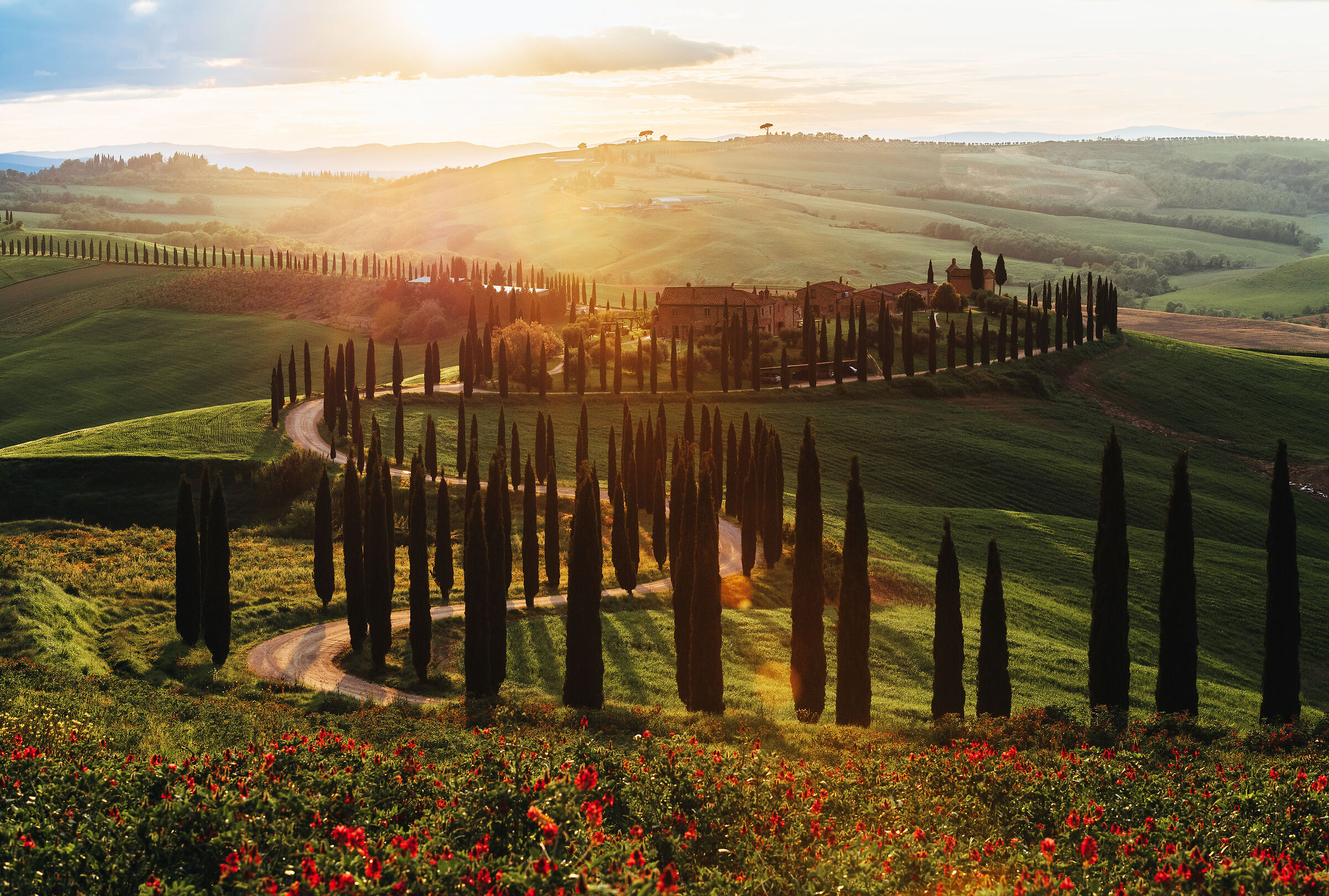 Baccoleno al tramonto