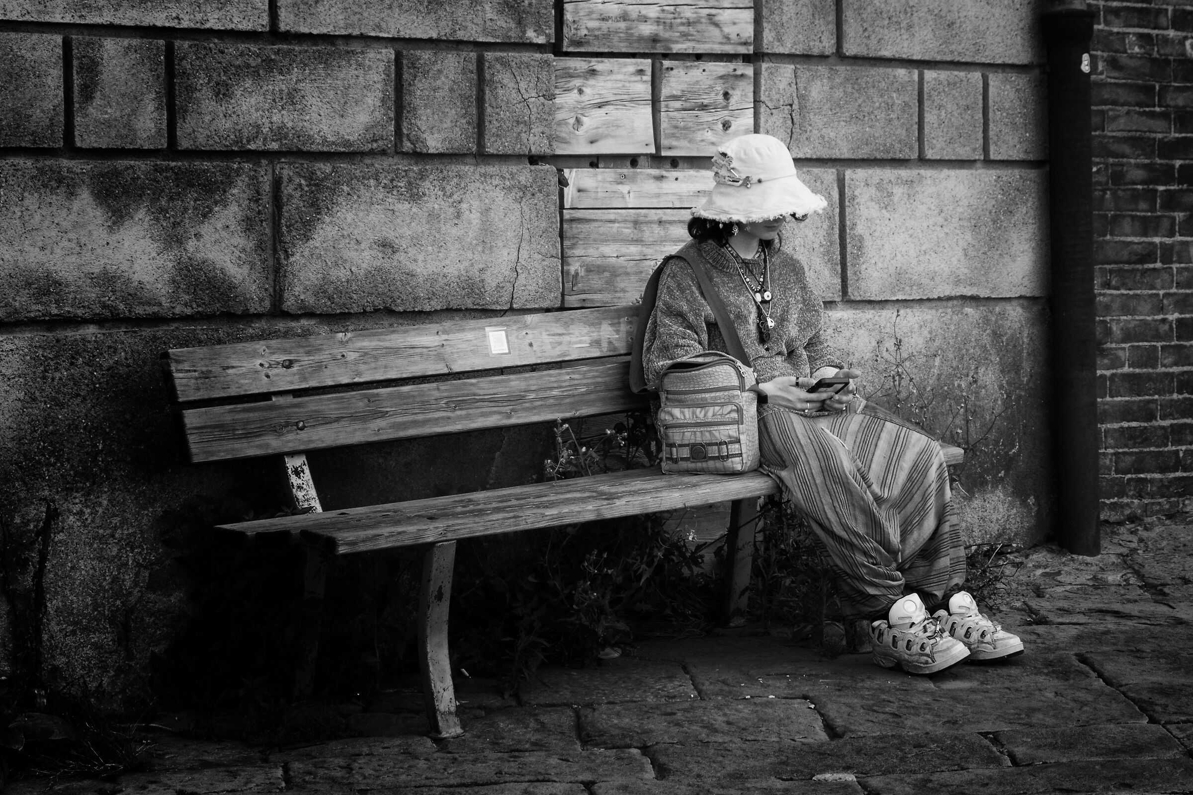 Wherever it is, the bench is for those who sit at the center