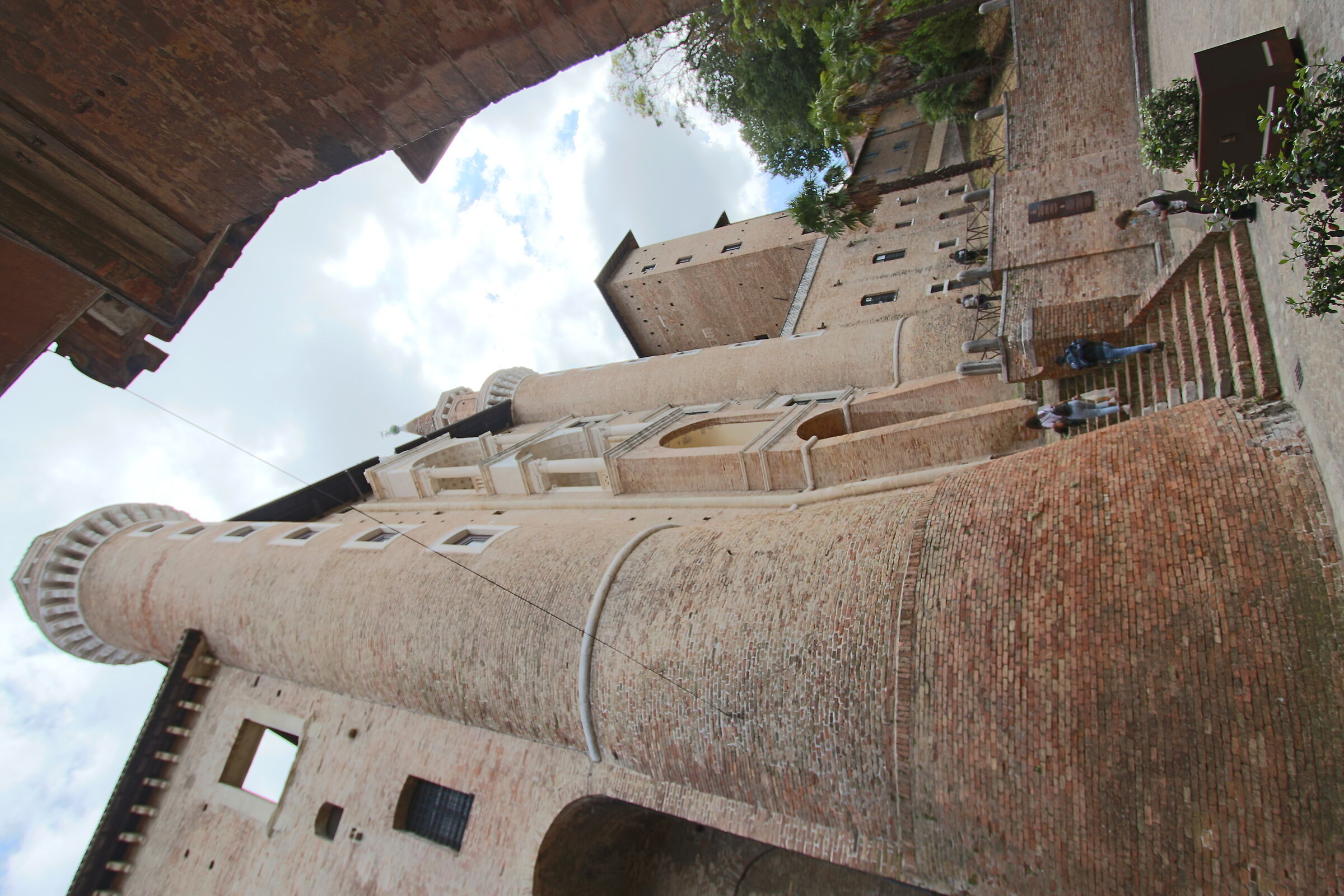 la facciata dei Torricini