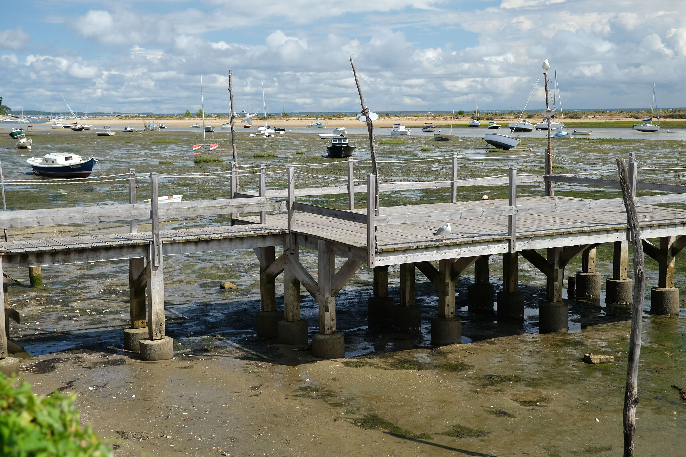 il pontile a Cap Ferret