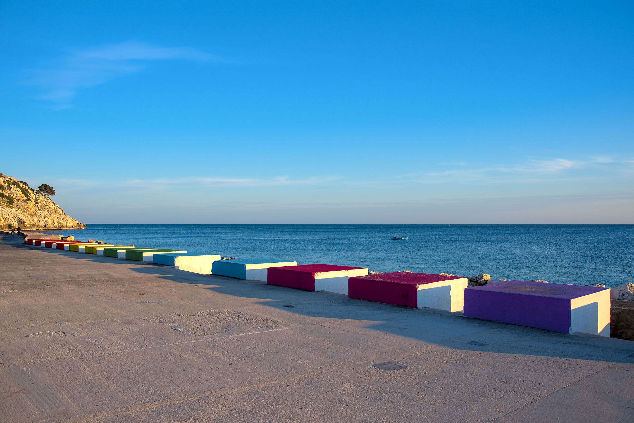 Rainbow over the sea