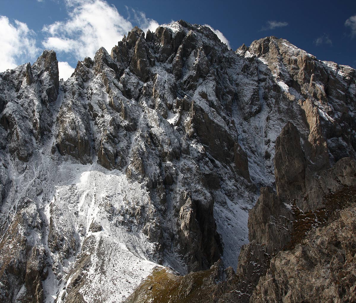 Going up to Mount Auto Vallonasso, overlooking the north sid...