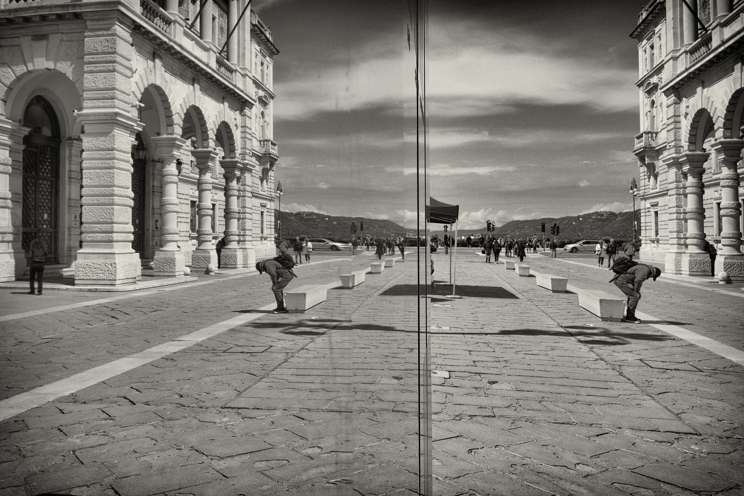 Trieste is mirrored