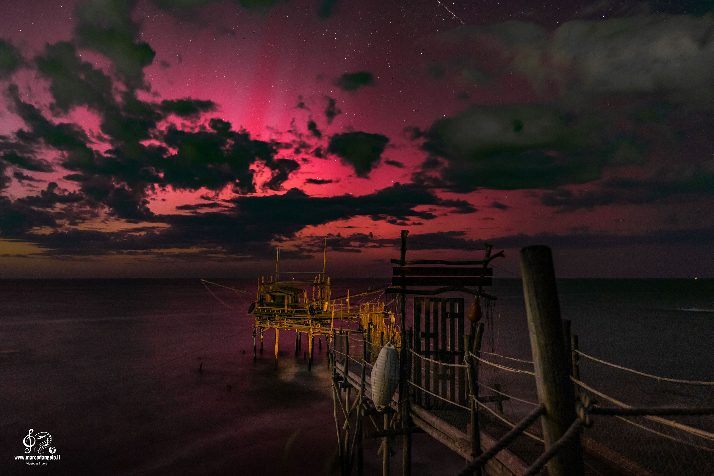 Abruzzo northern lights