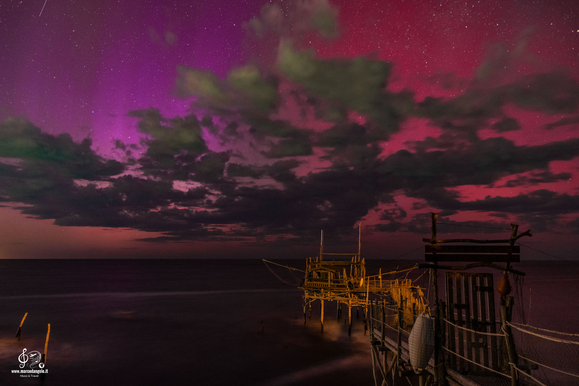 Abruzzo northern lights