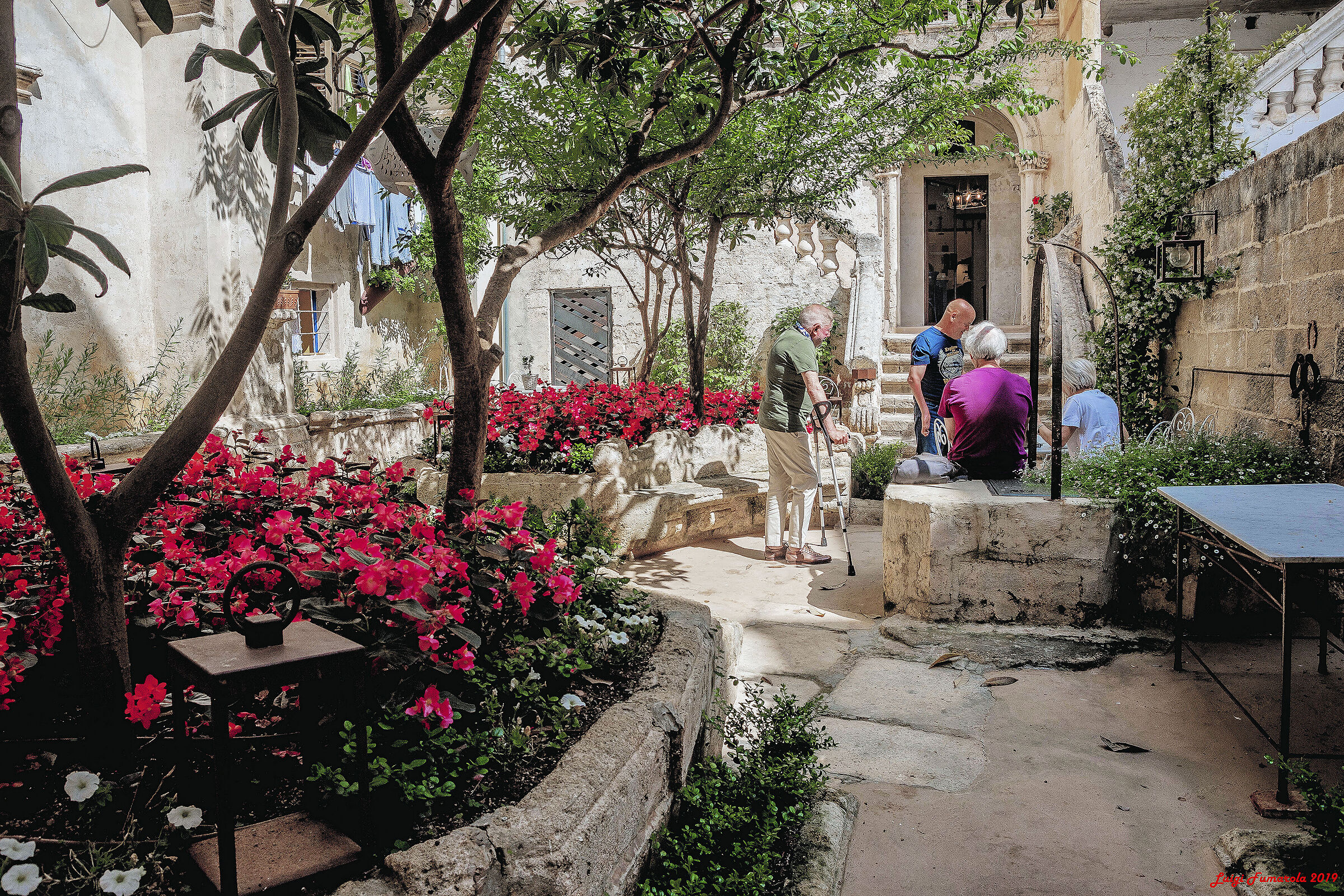 Alleys, courtyards & the like of the old town.