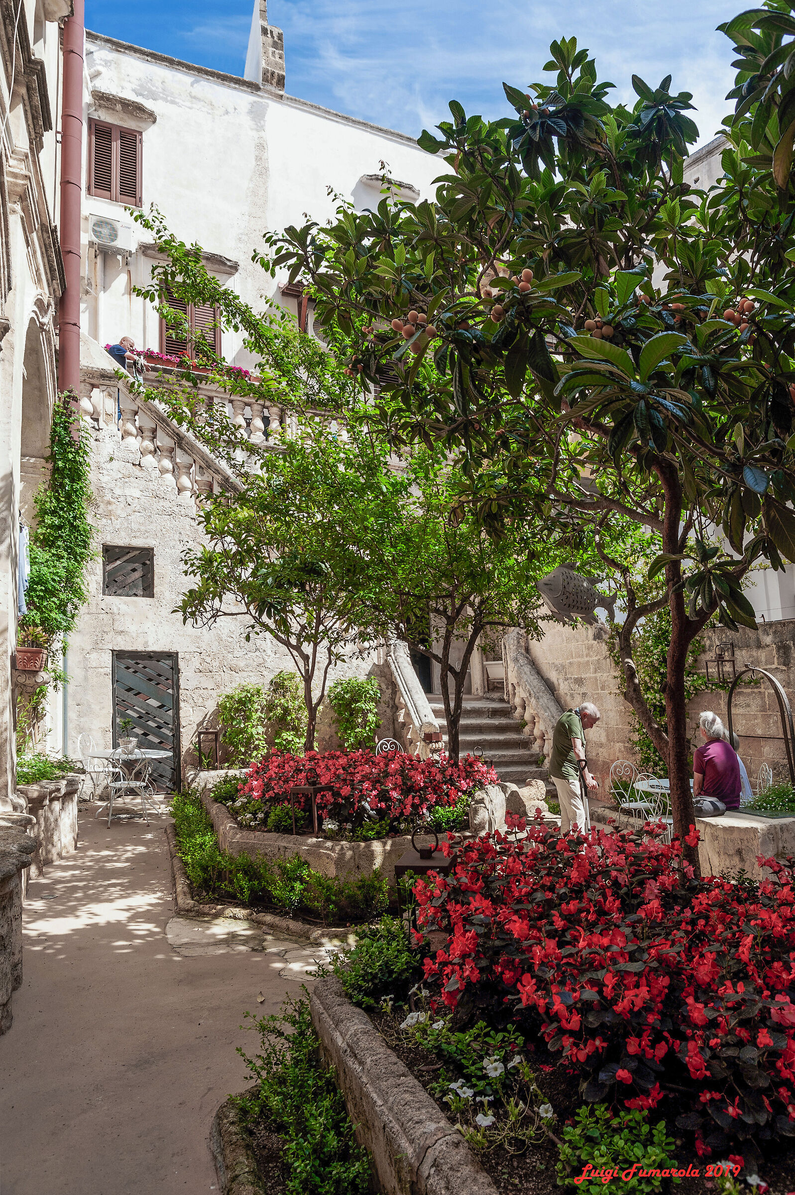 Alleys, courtyards & the like of the old town.