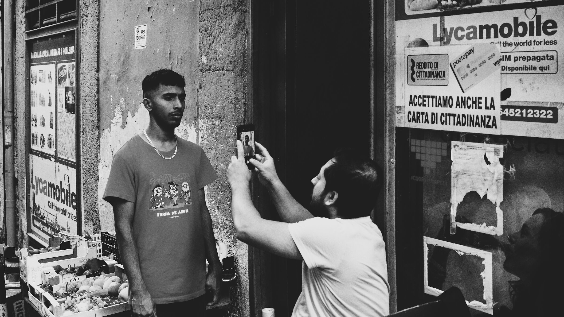 Immagini dell'istantanea sulla strada.