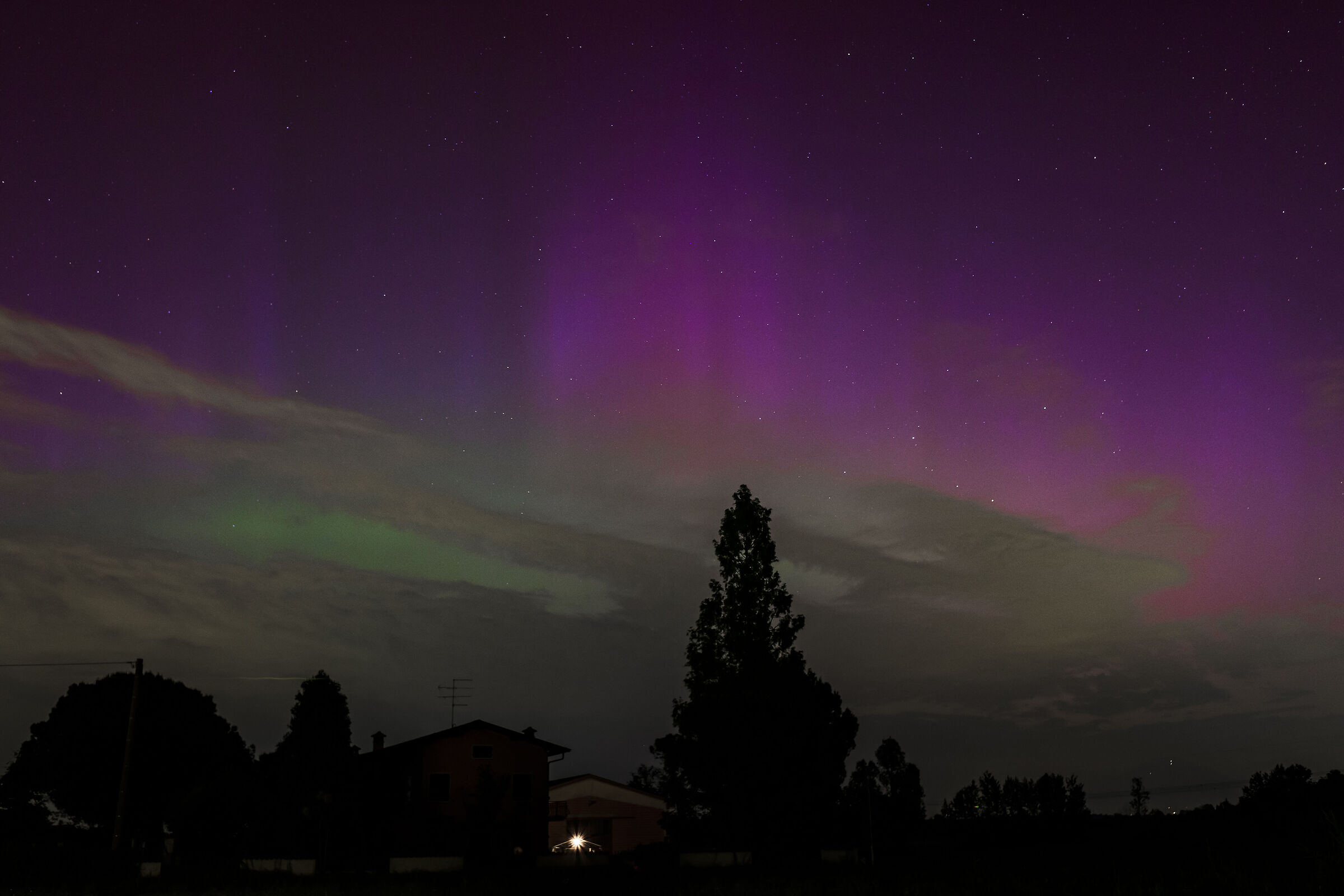 Aurora Boreale a Castellaro Lagusello _ 2