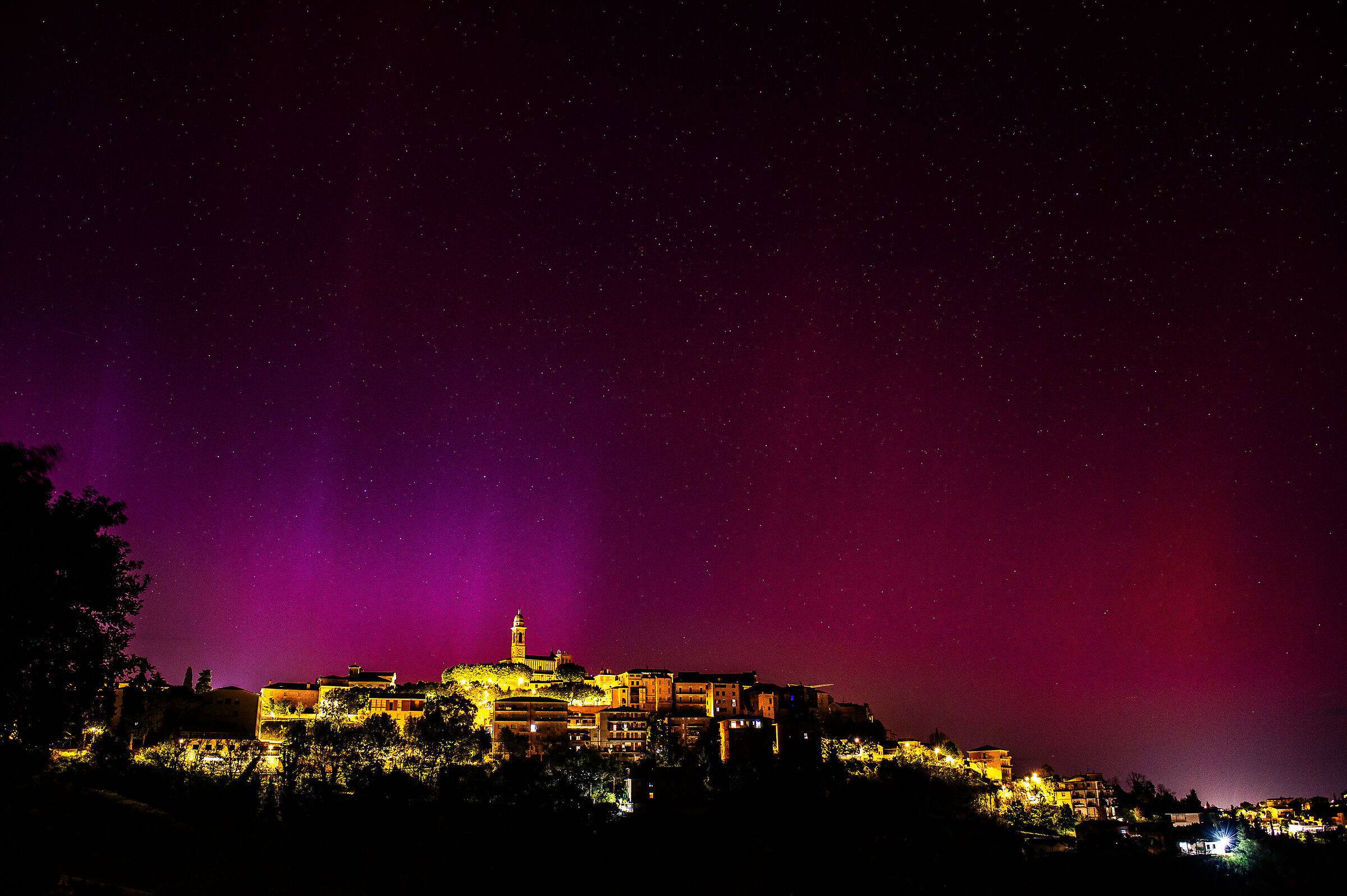 Aurora a Mogliano Marche