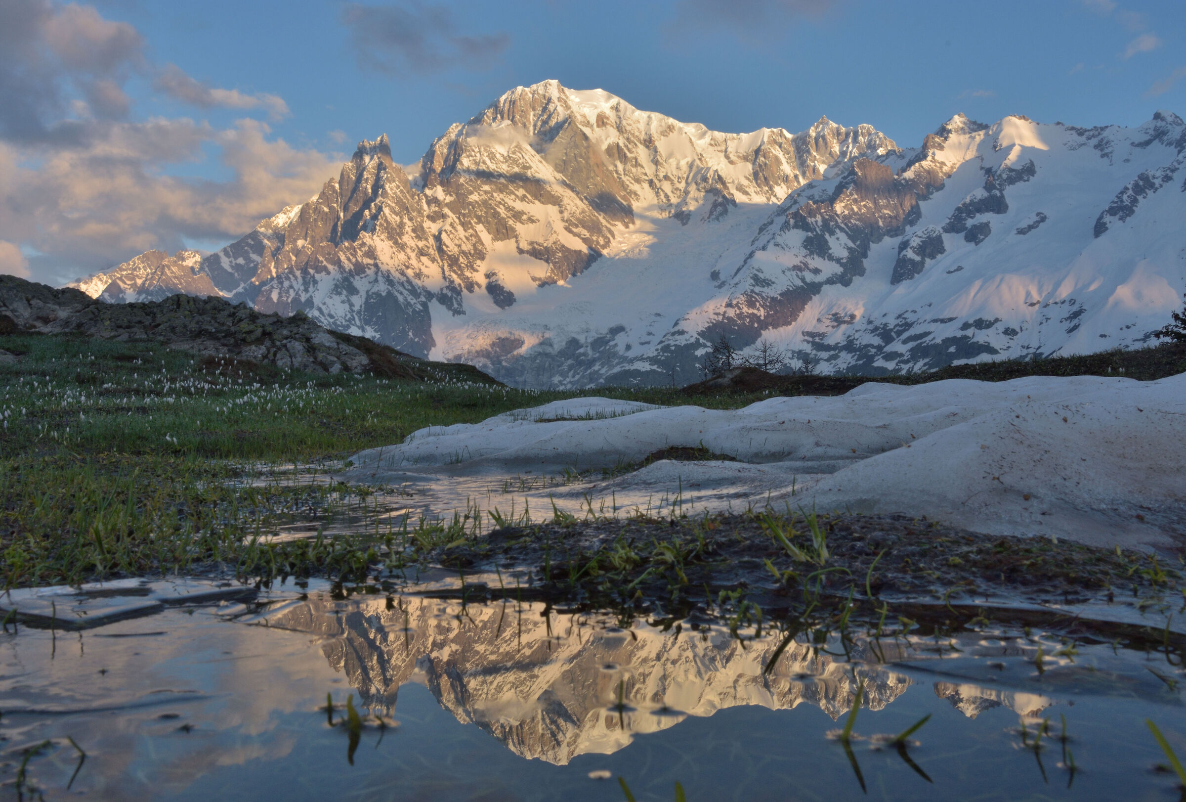 Riflesso del Monte Bianco