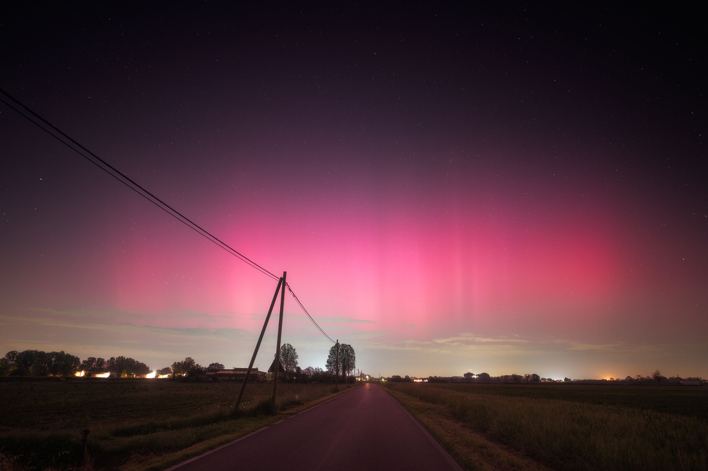 Aurora della bassa cremonese