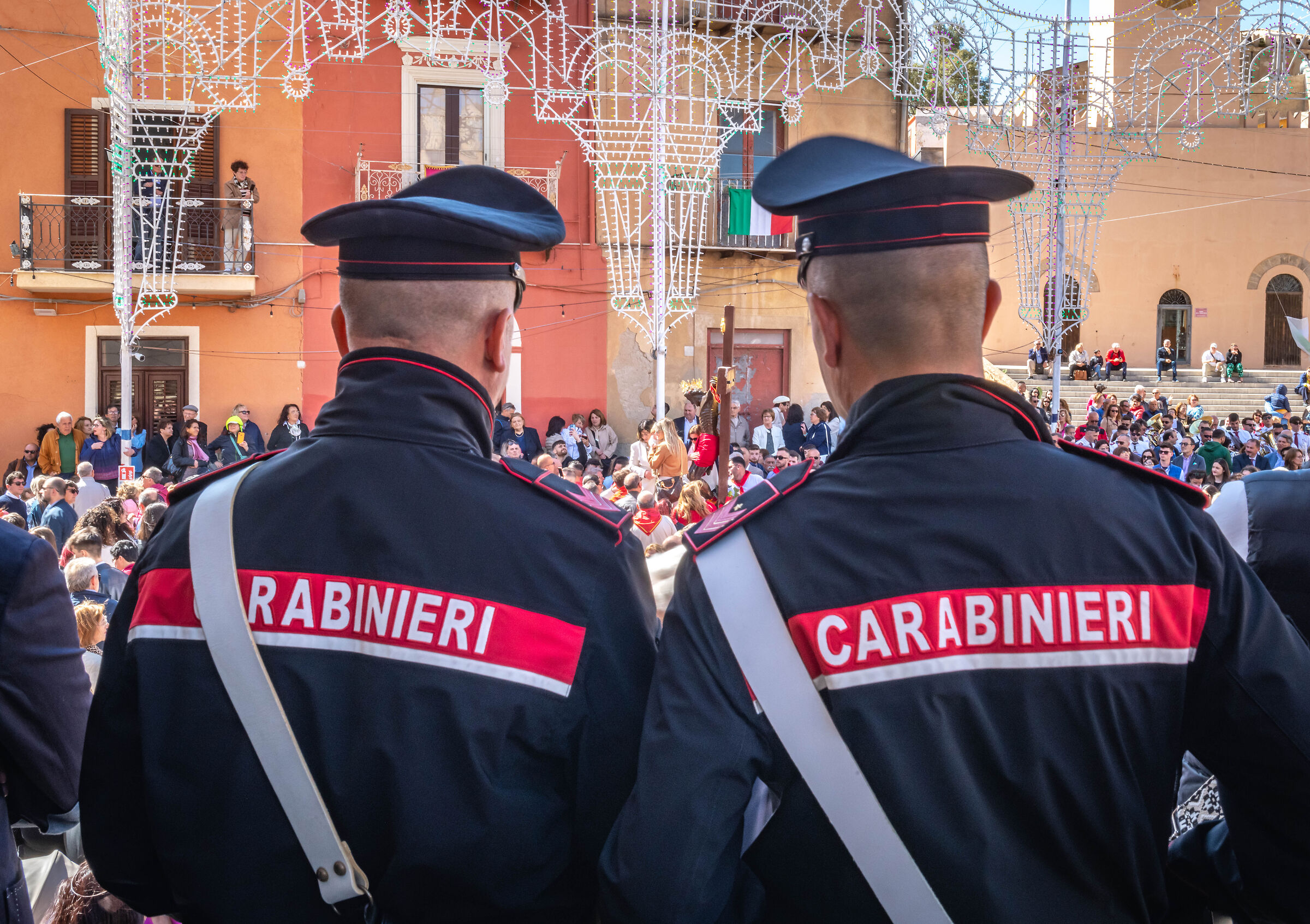 Carabinieri in servizio per la festa del SS Crocifisso
