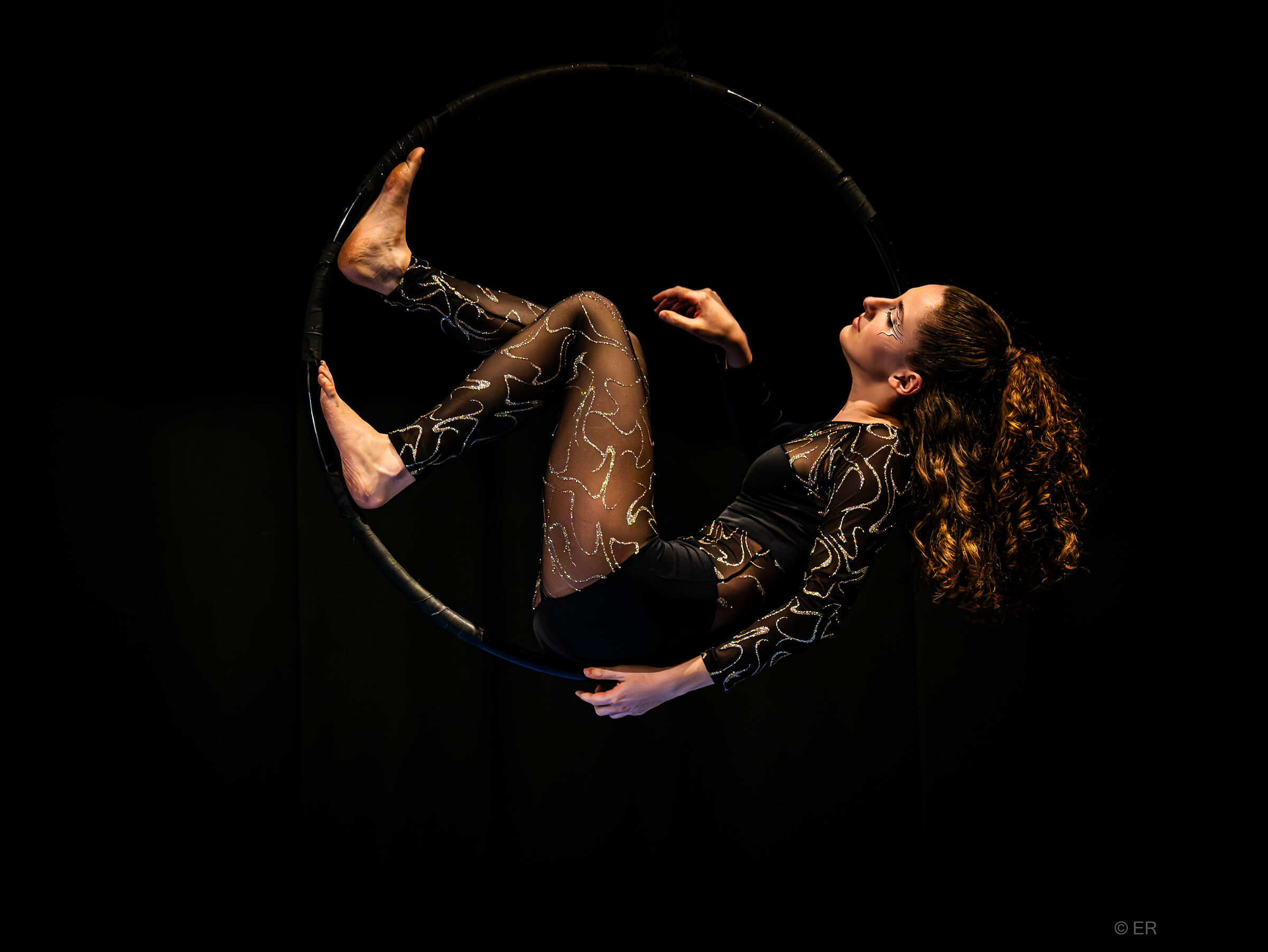 Rilassarsi con la danza aerea