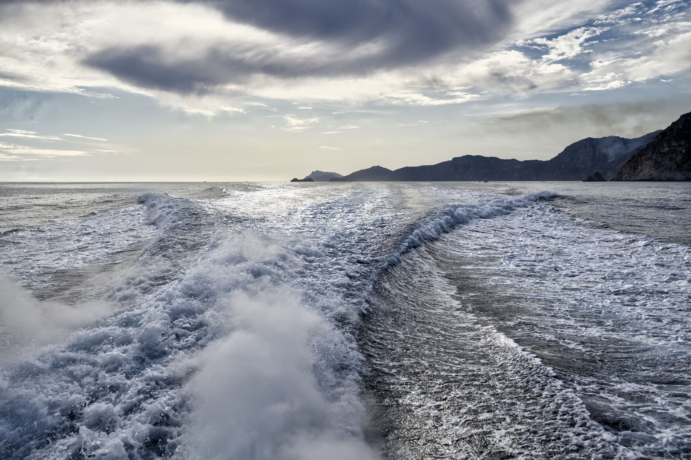 From the boat