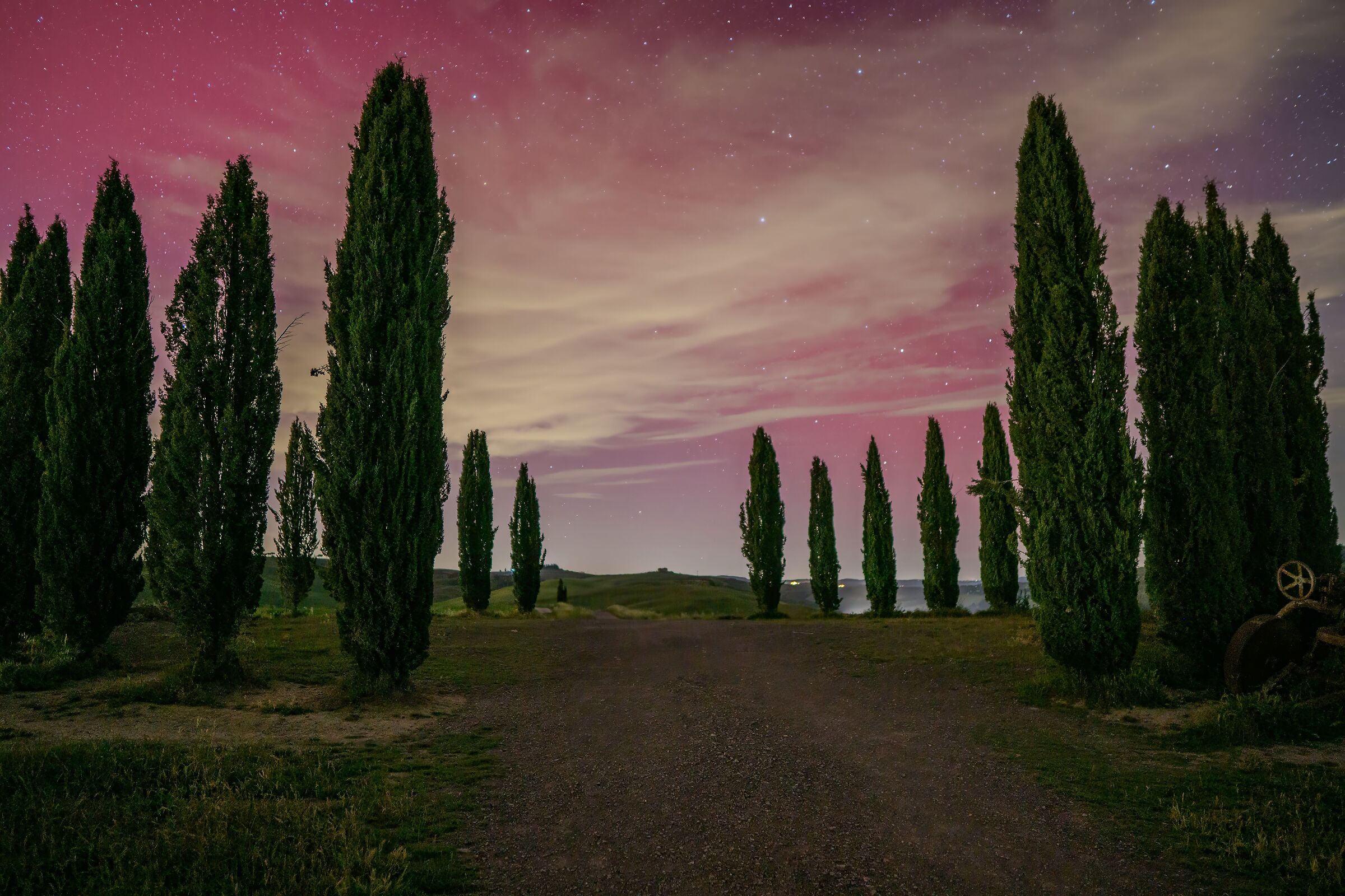val d'orcia boreale - 1