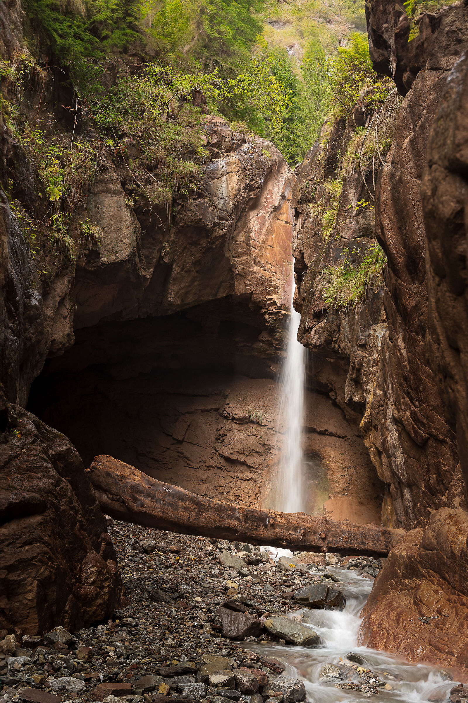Waterfall in Falcade