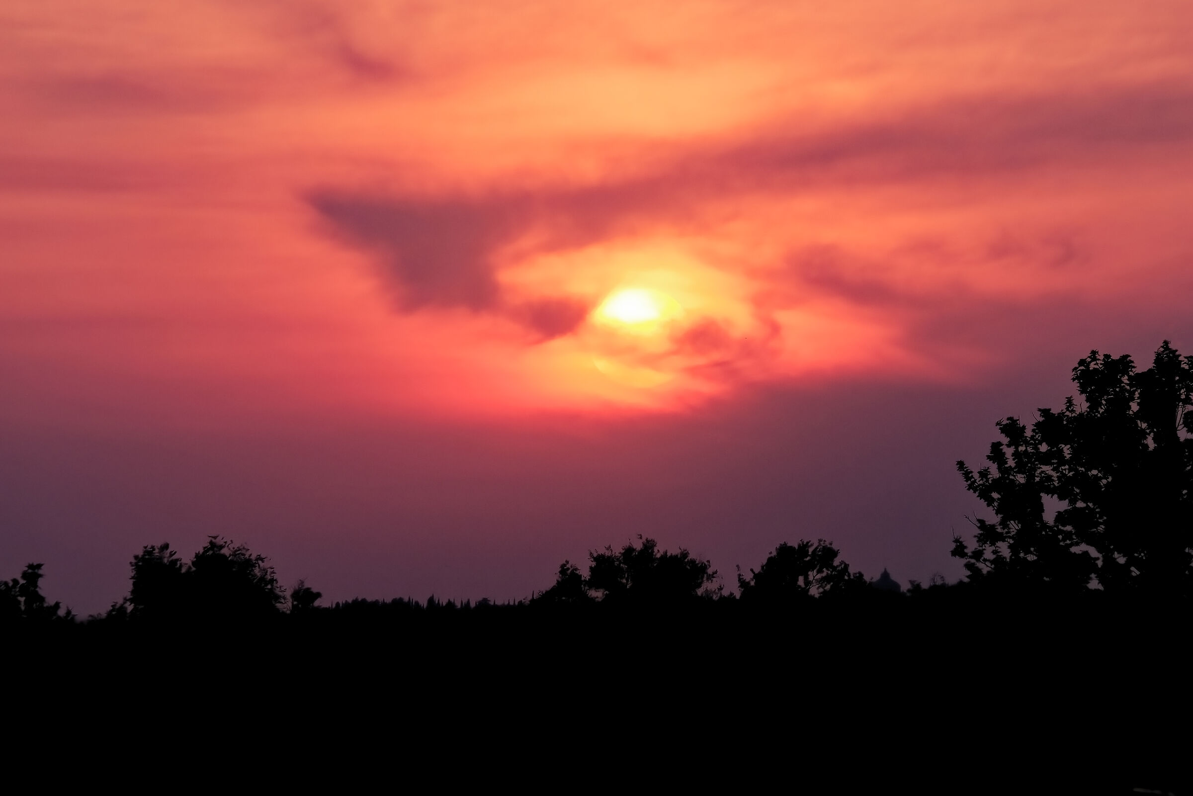 Tramonto in Campagna