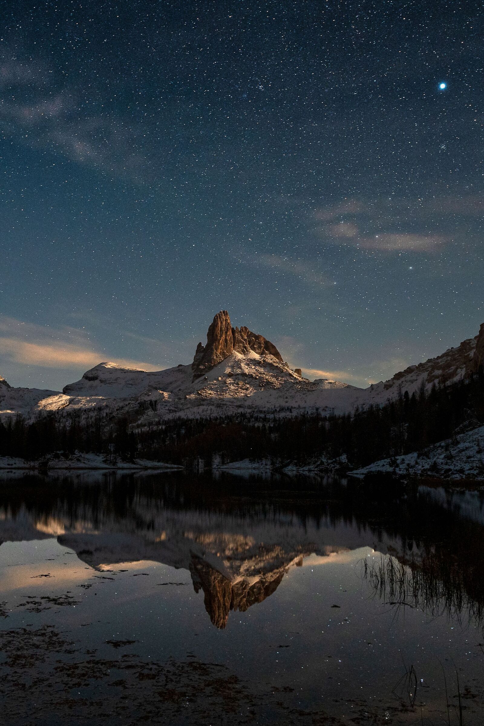 Becco di Mezzodì allo specchio