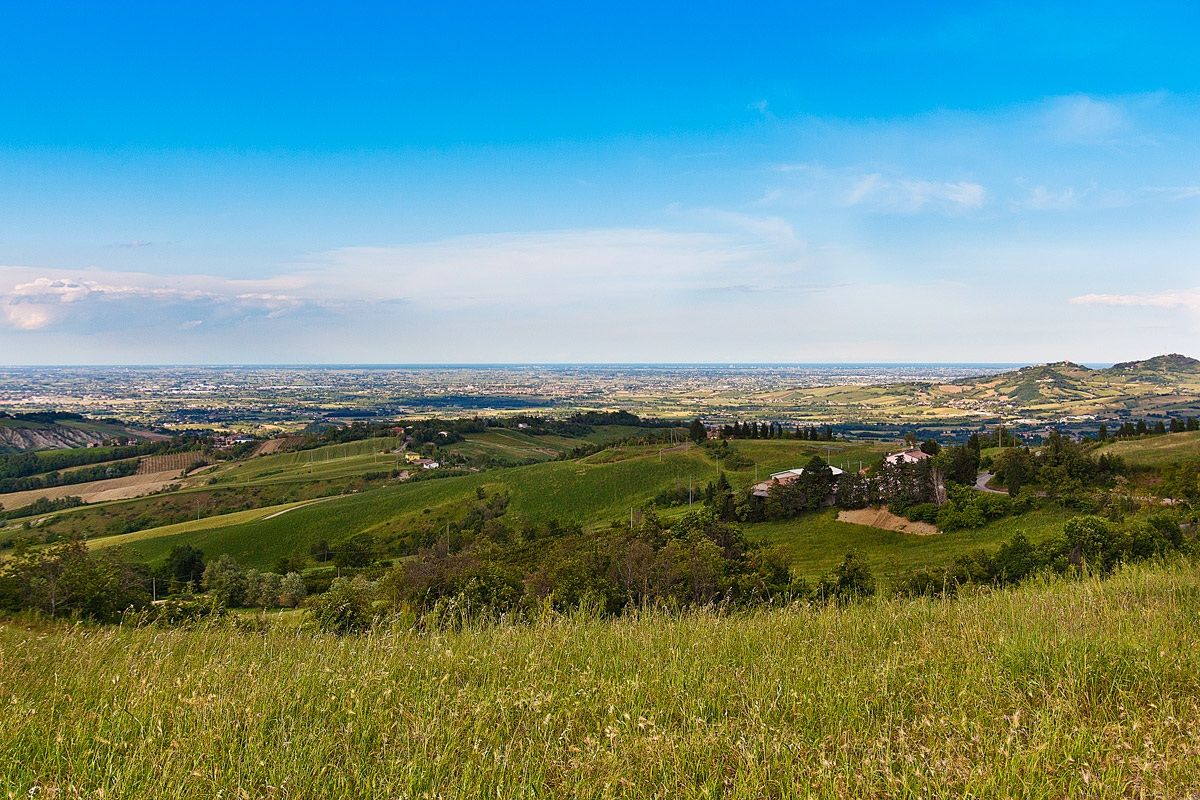 veduta da rocca delle caminate (fc)