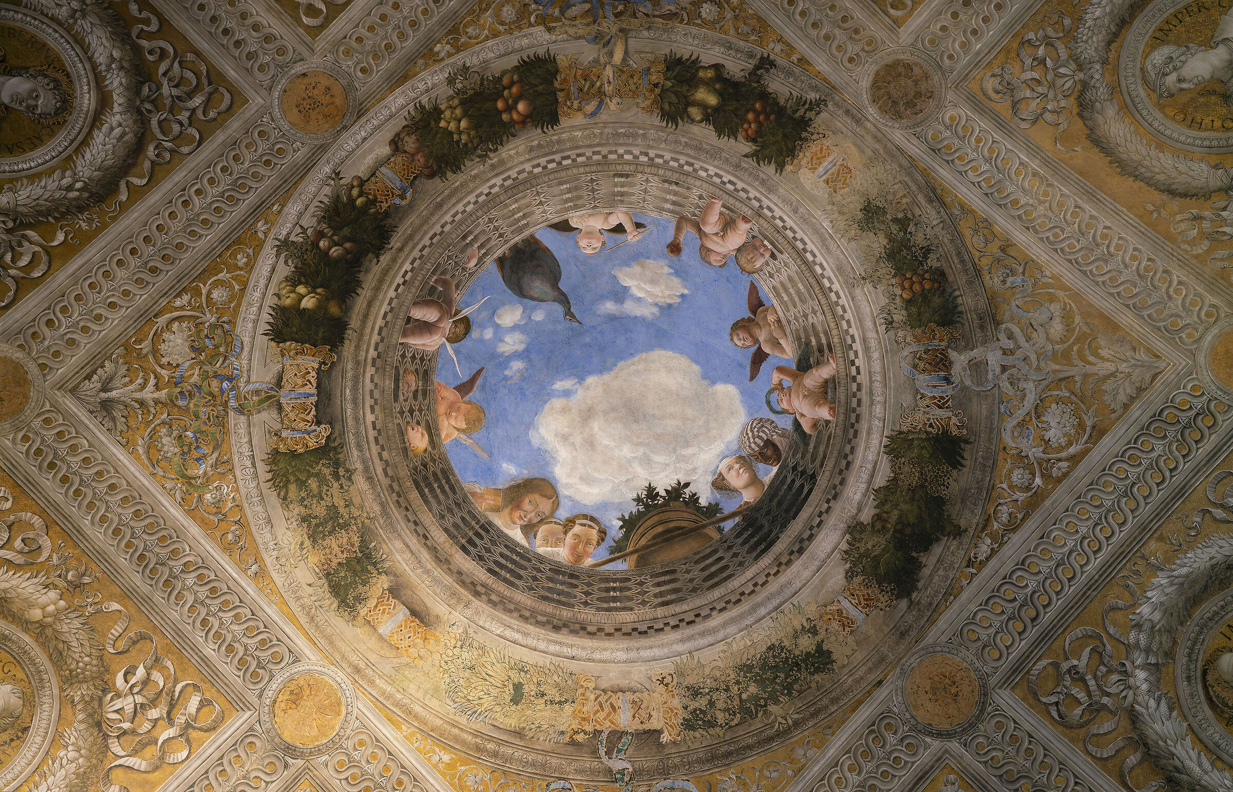 Mantegna's gaze