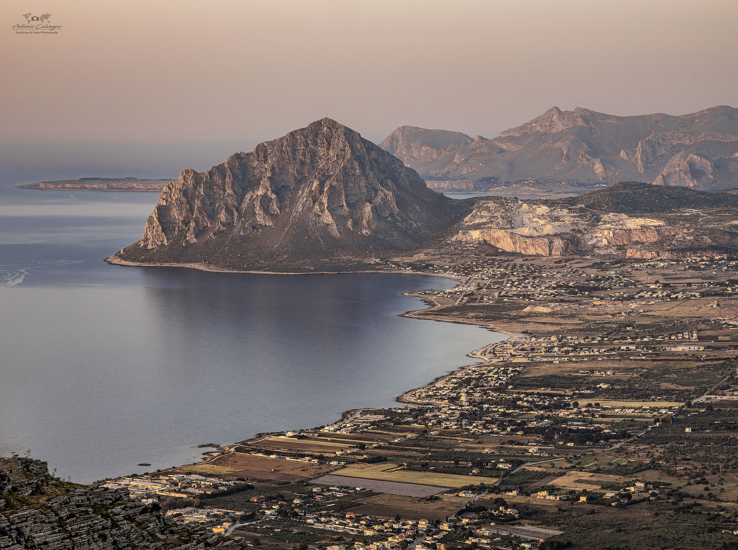 Monte Cofano visto da Erice