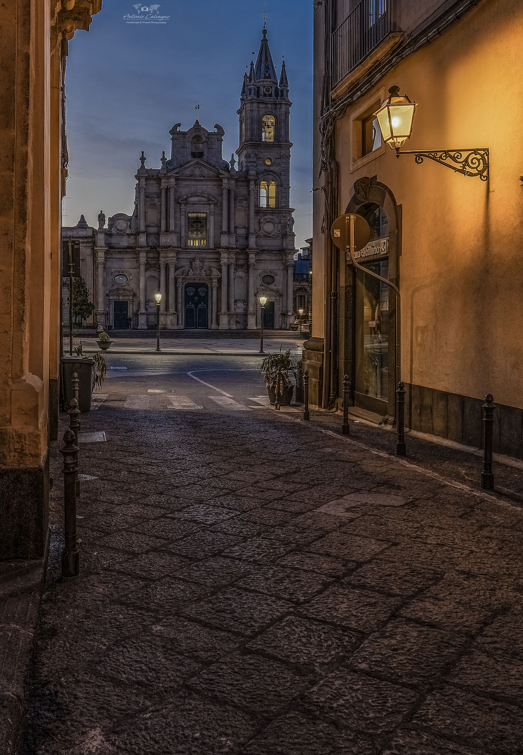 Scorcio su piazza Duomo Acireale(CT)