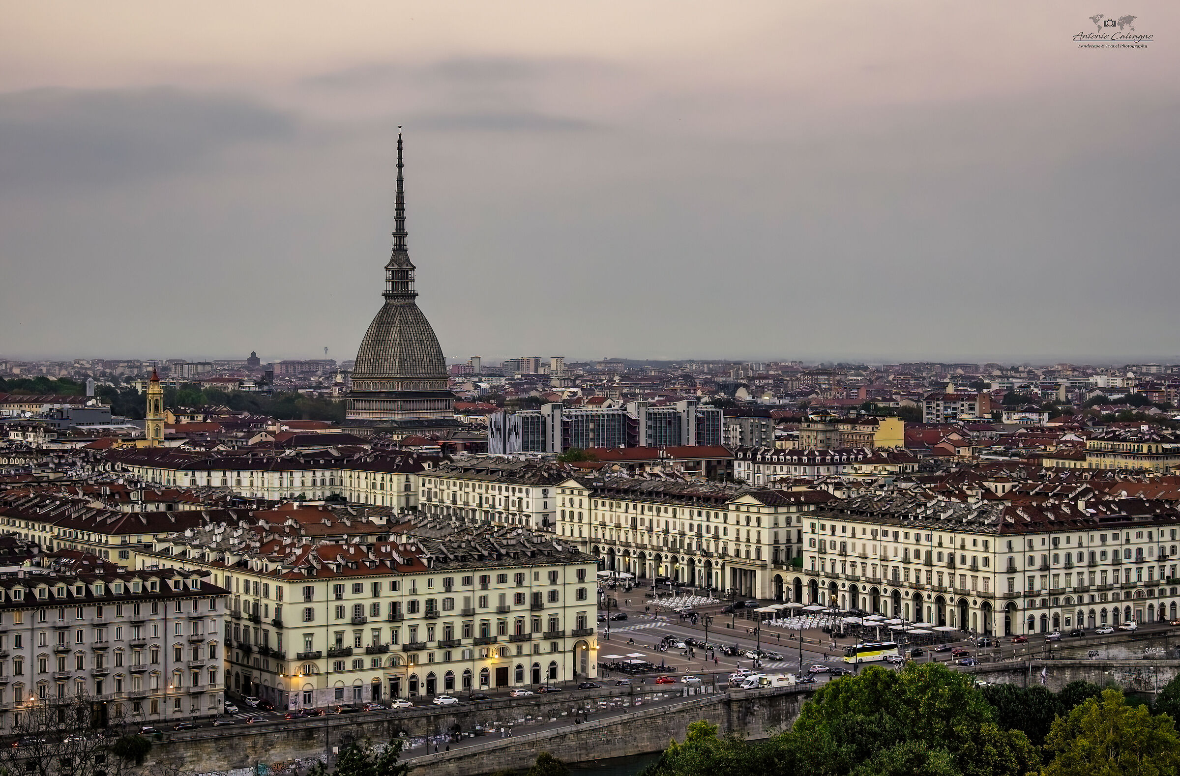 Torino in una serata di Ottobre