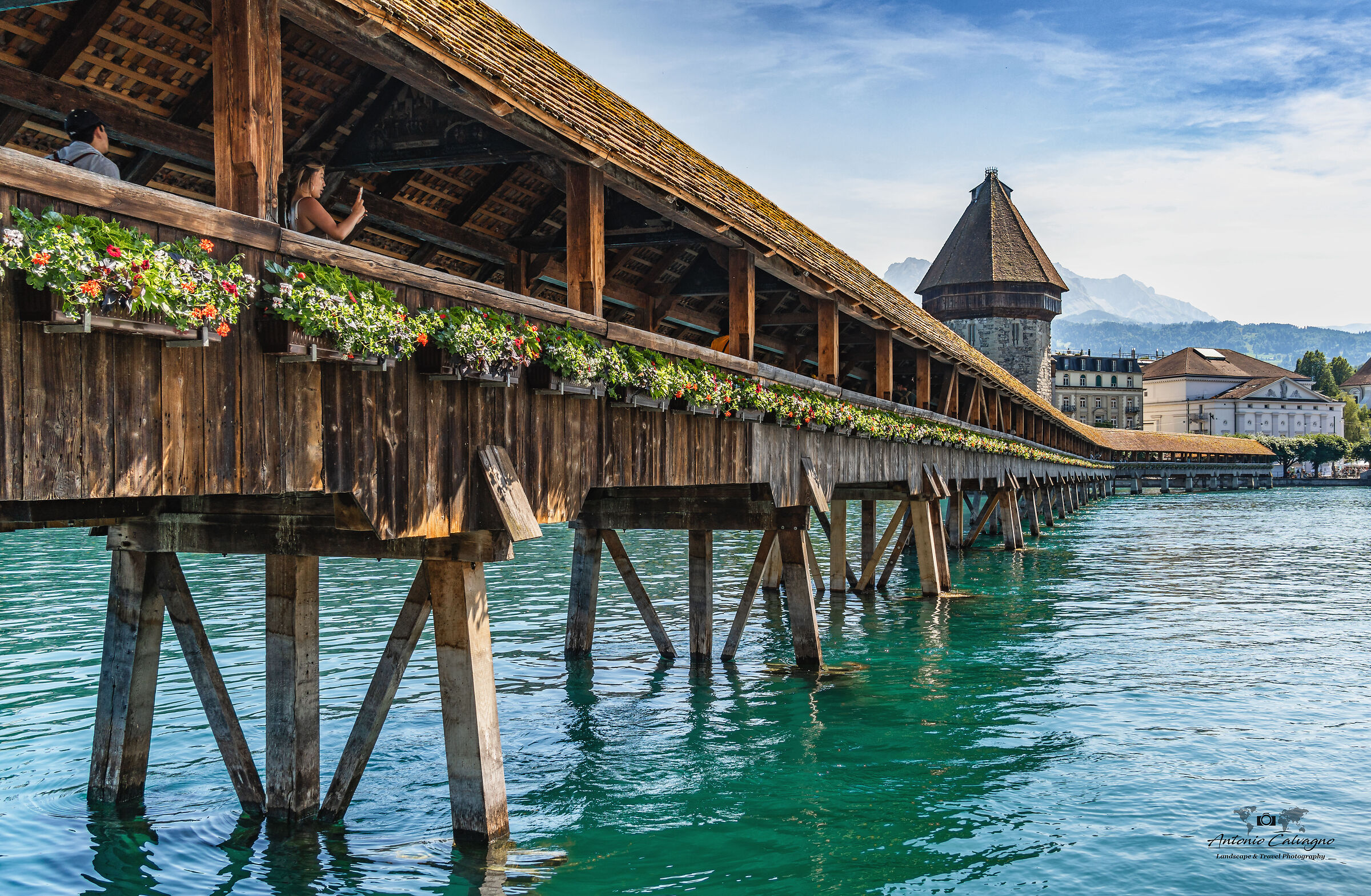 Lucerna: Kapellbrucke