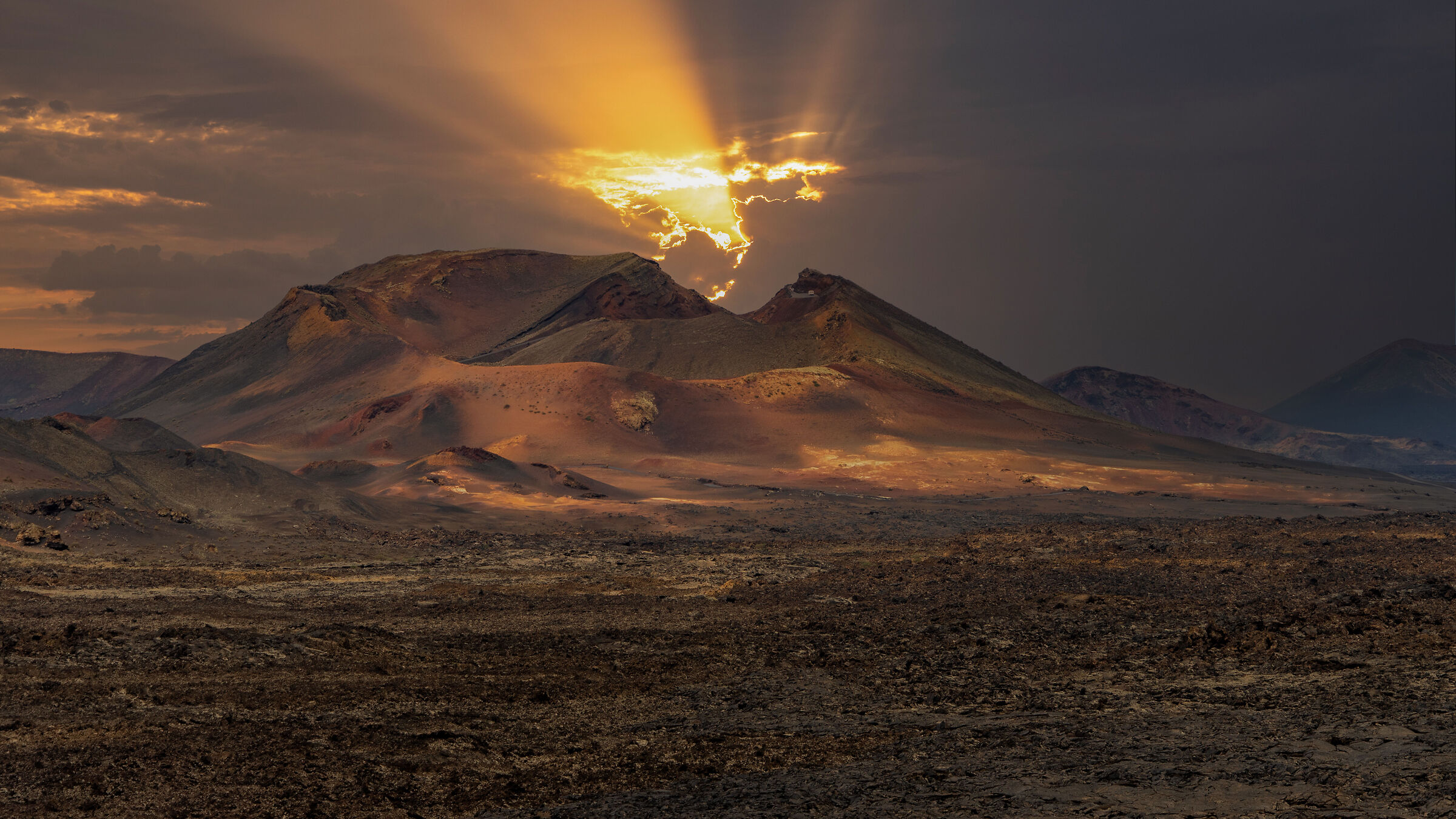 Timanfaya Sunset