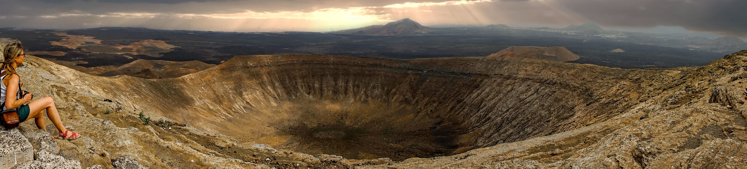 Caldera Blanca Panorama