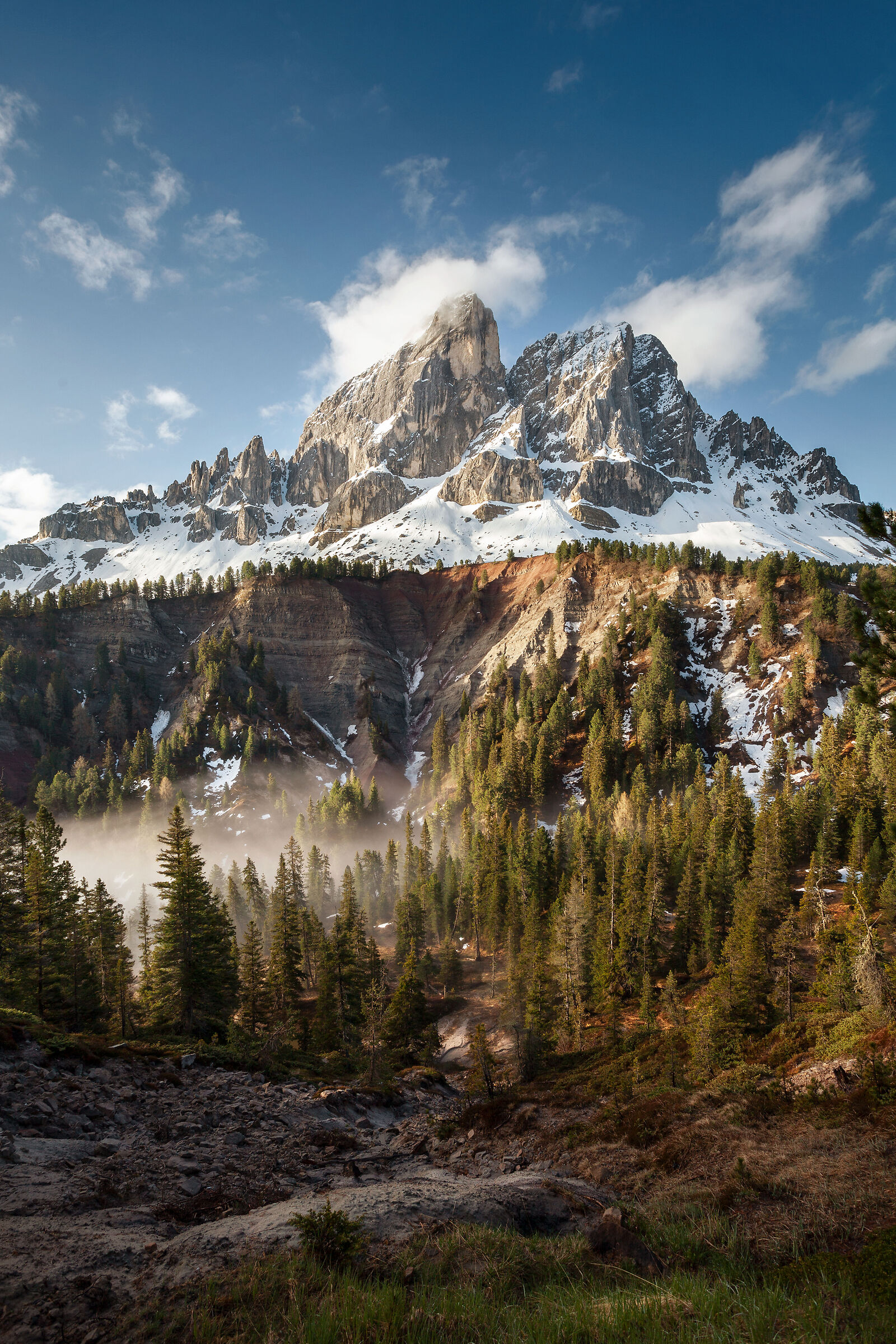 Vista sul Sass de Putia
