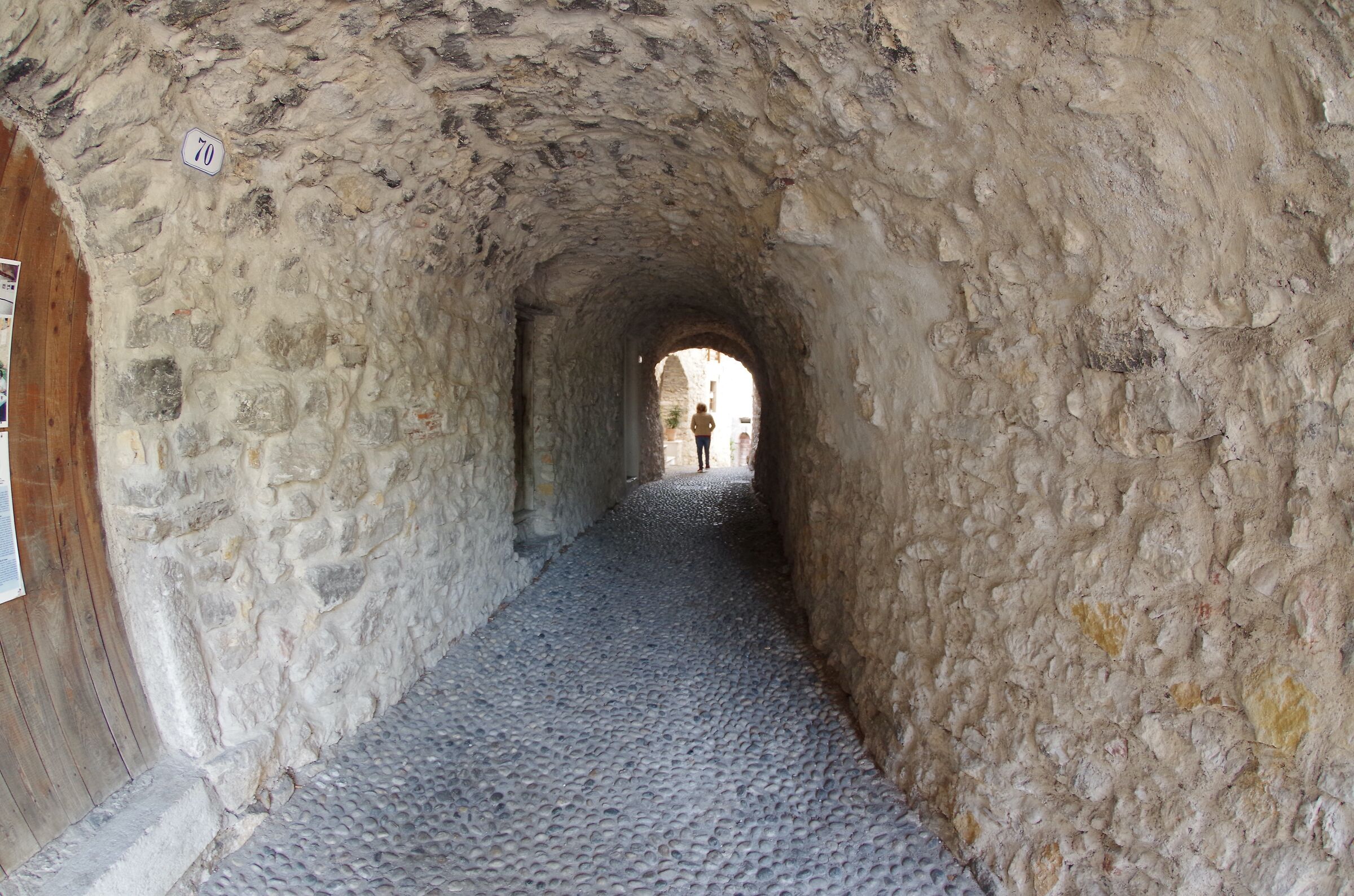 Under the houses