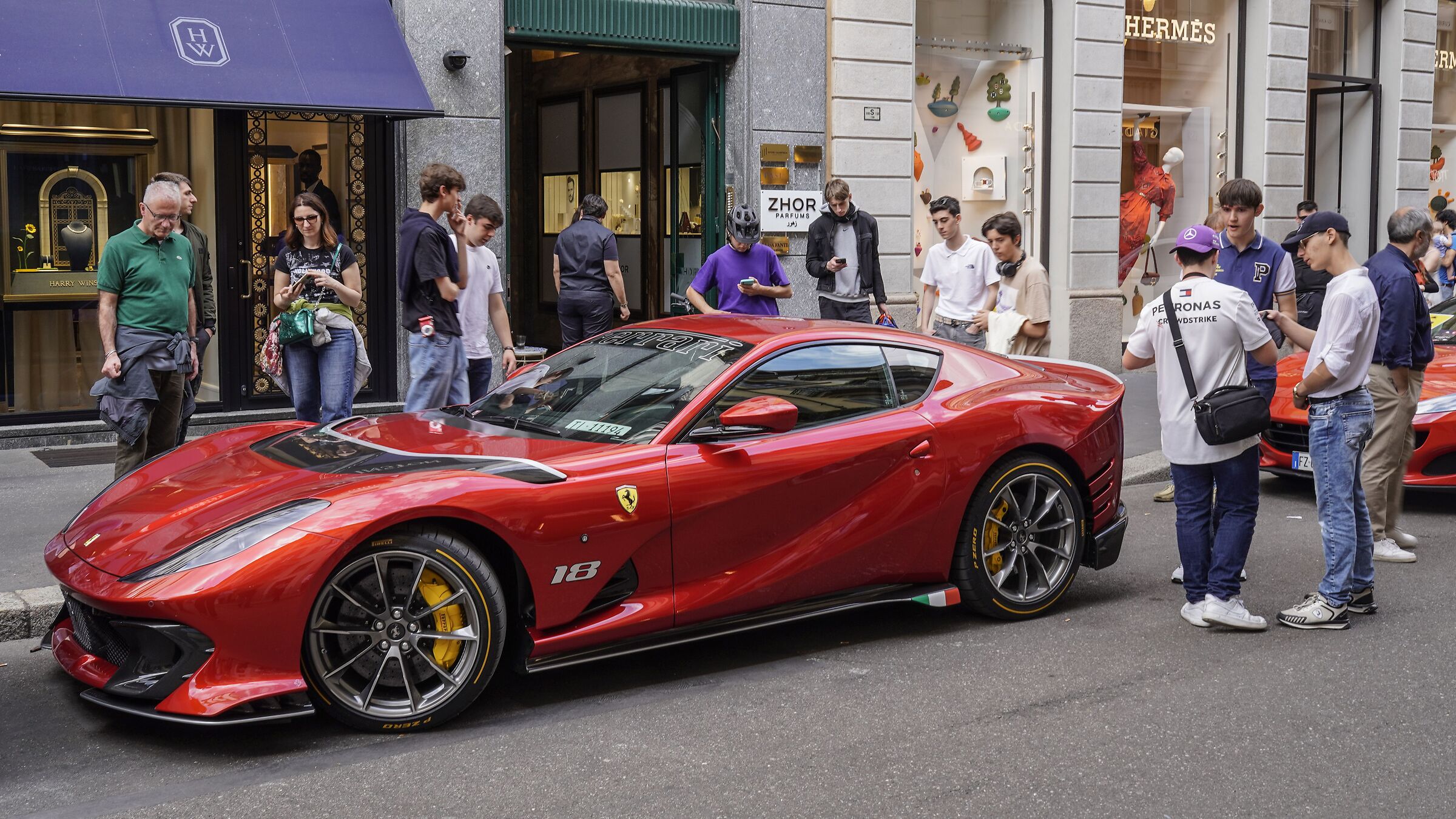 Ferrari 812 Competizione Rosso Corsa