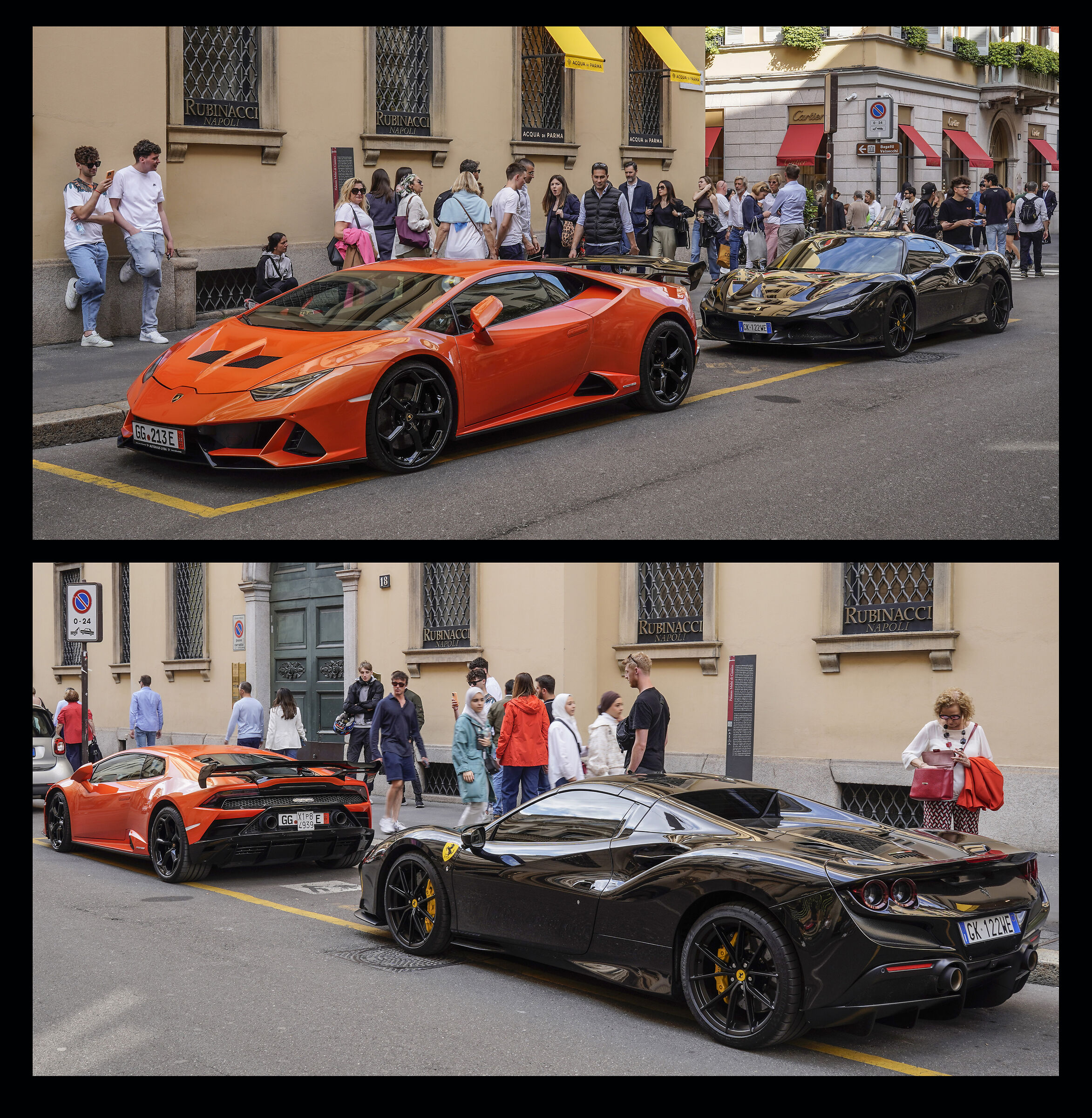 Lamborghini Huracán Evo e Ferrari 296 GTS