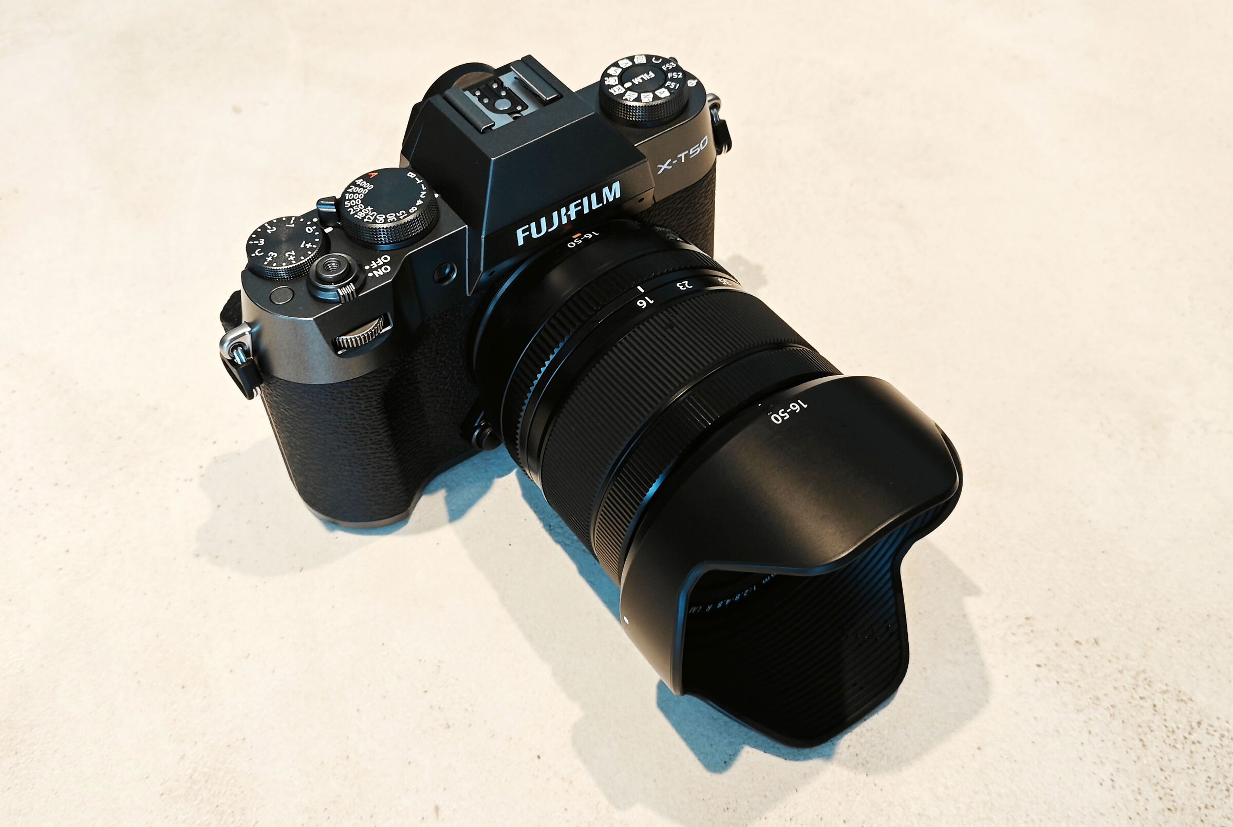 Fujifilm X-T50 and 16-50