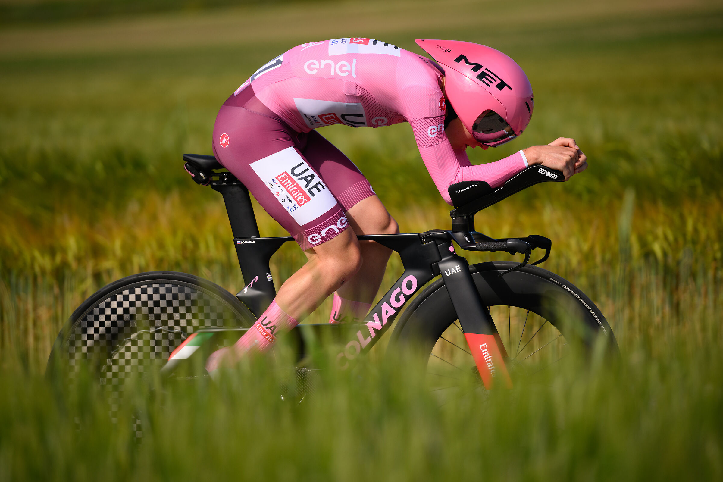 Tadej Pogačar time trial 18 May 2024