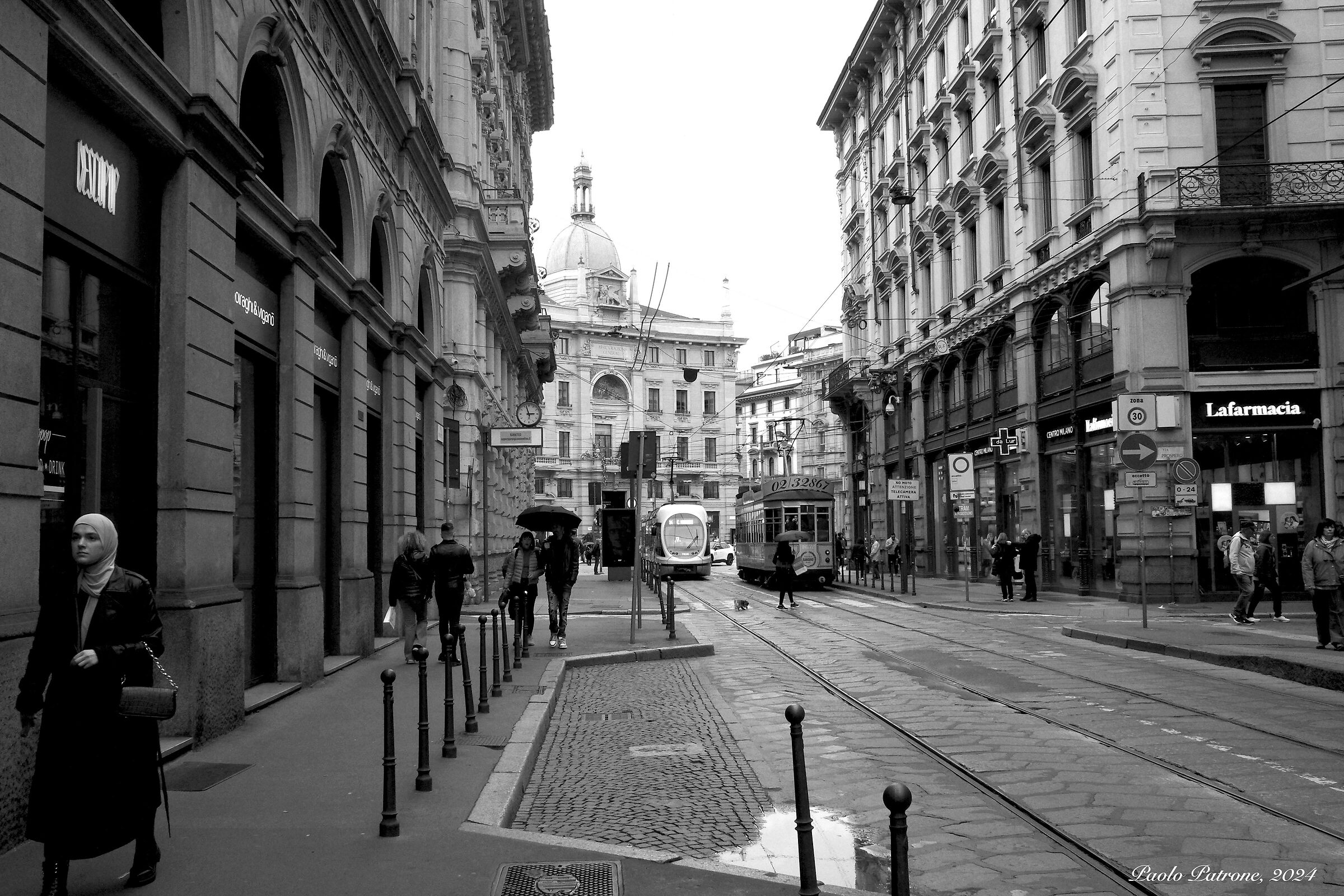 Una Milano pacata quasi di altri tempi