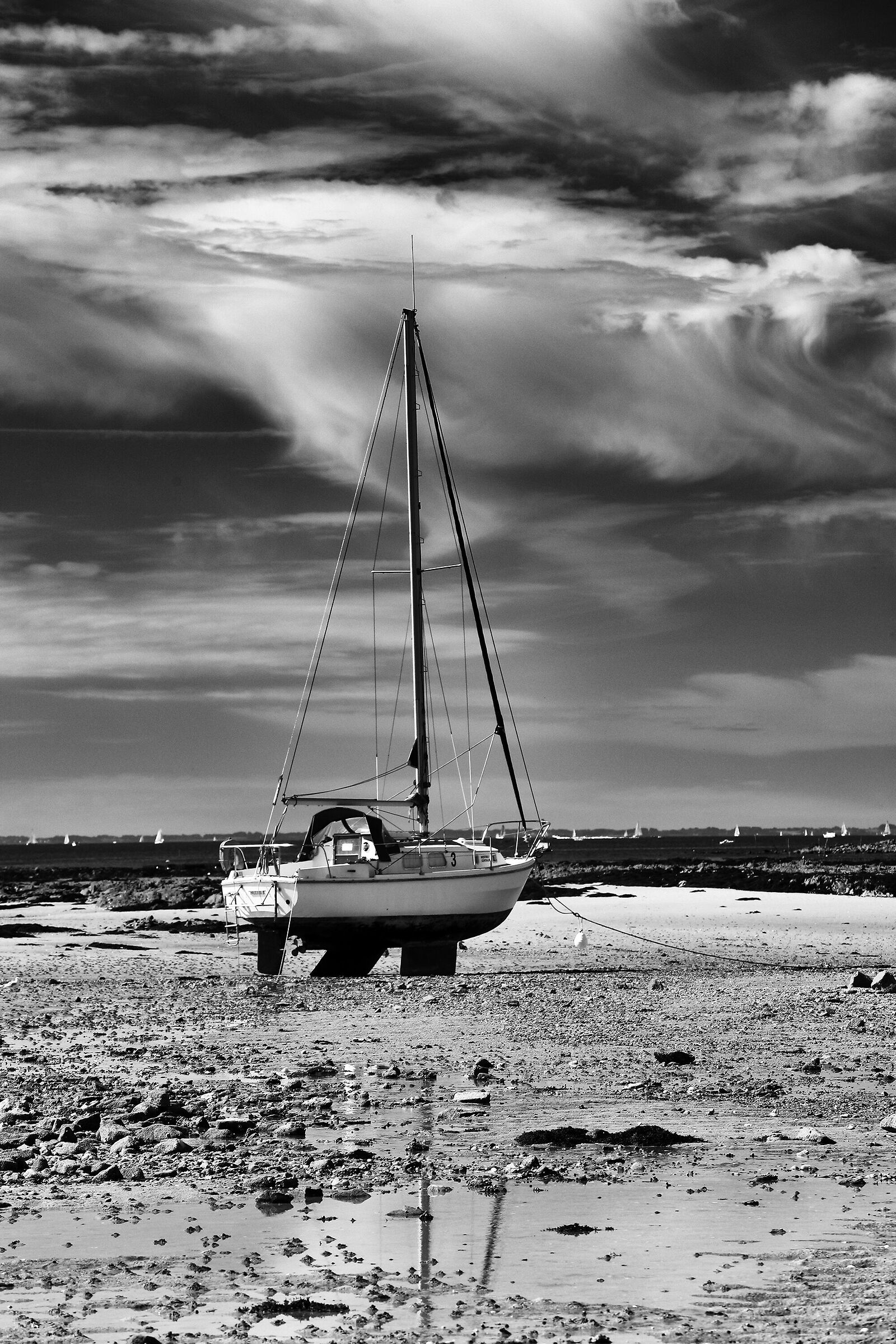 Carnac - low tide