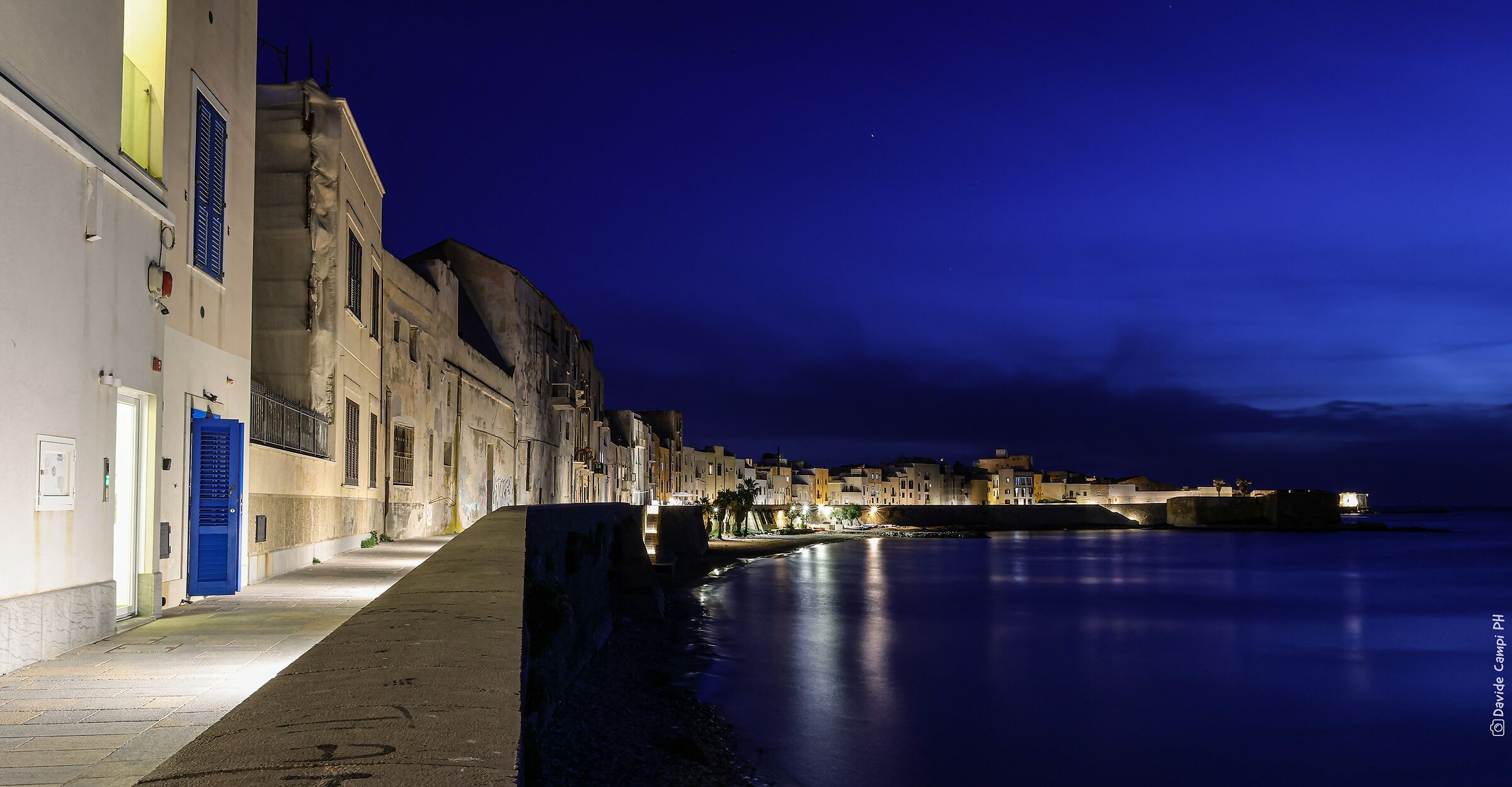 Trapani by night