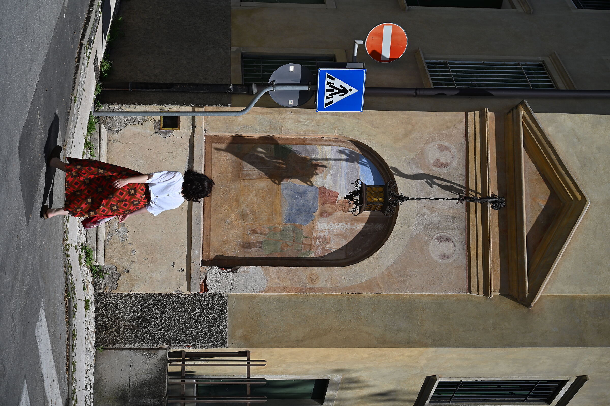 Among the streets of the city