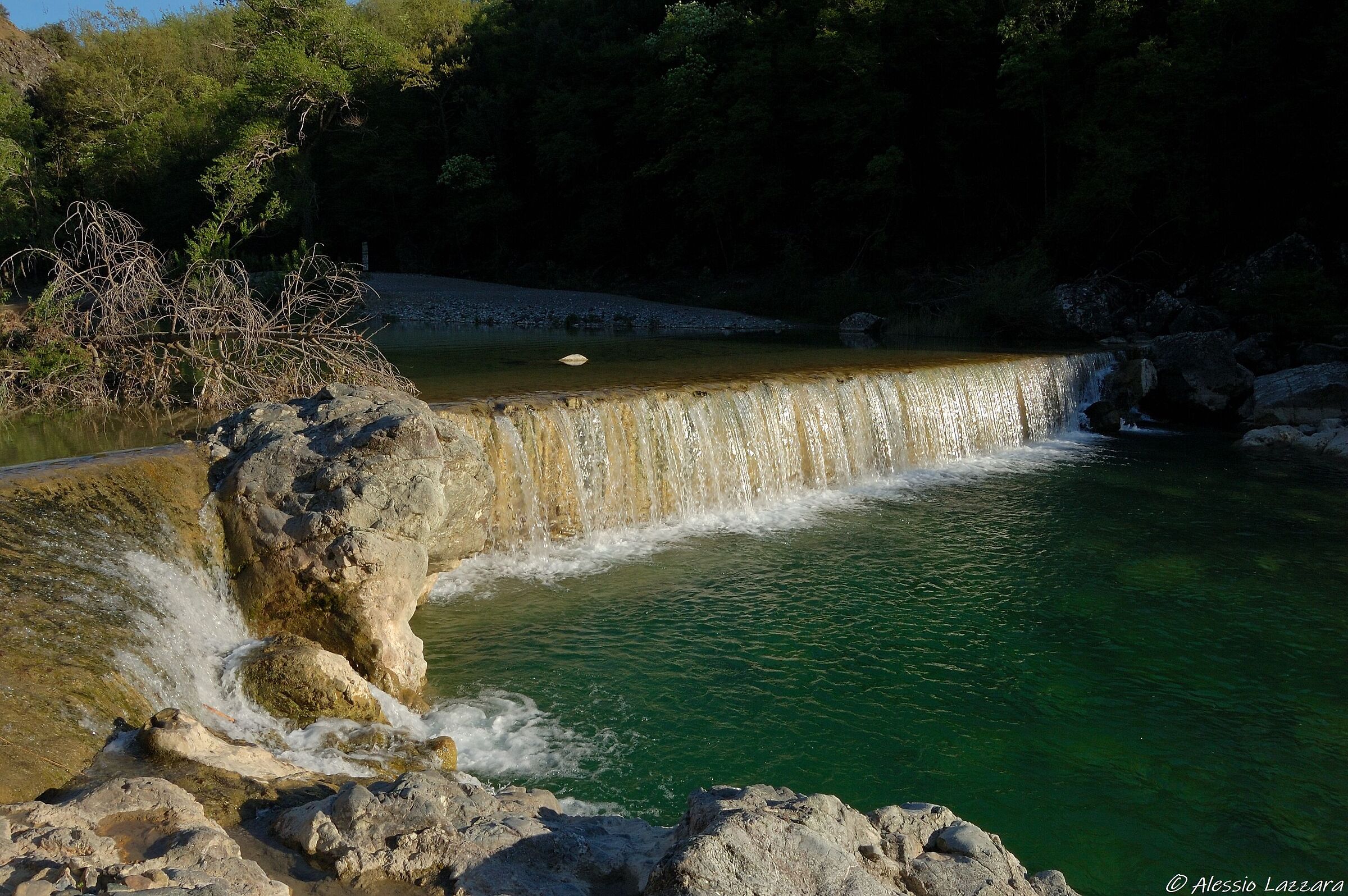 Cascata, fiume Cecina