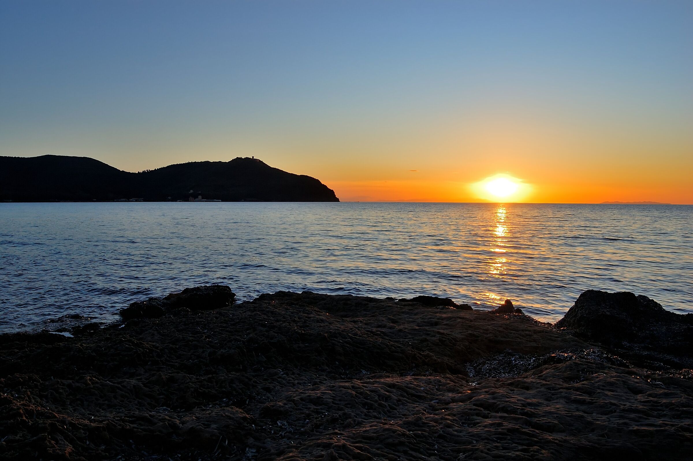 Sunset over Baratti