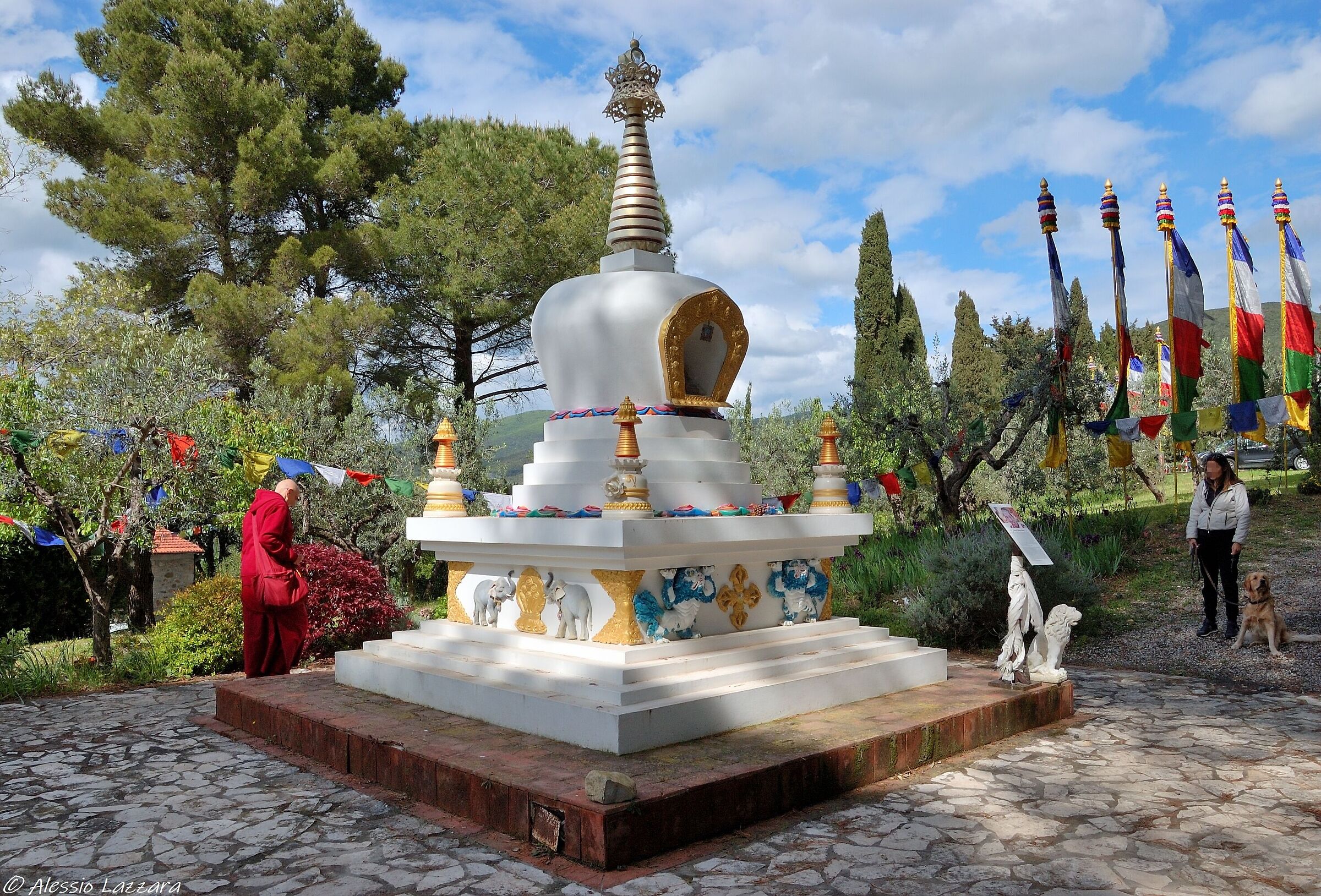 Buddhist monastery in Pomaia