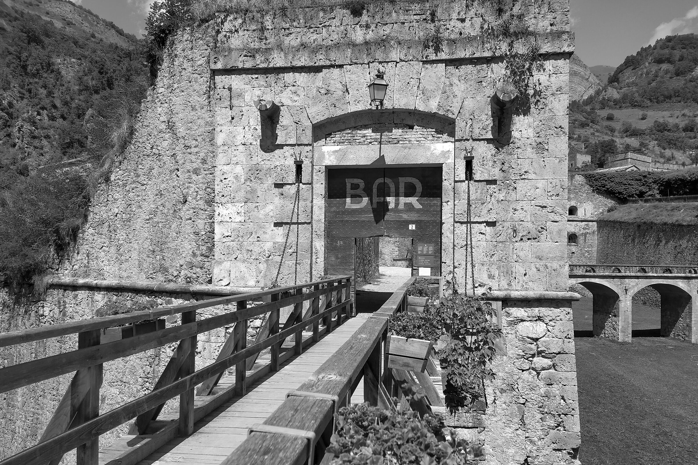 At the Fort of Vinadio